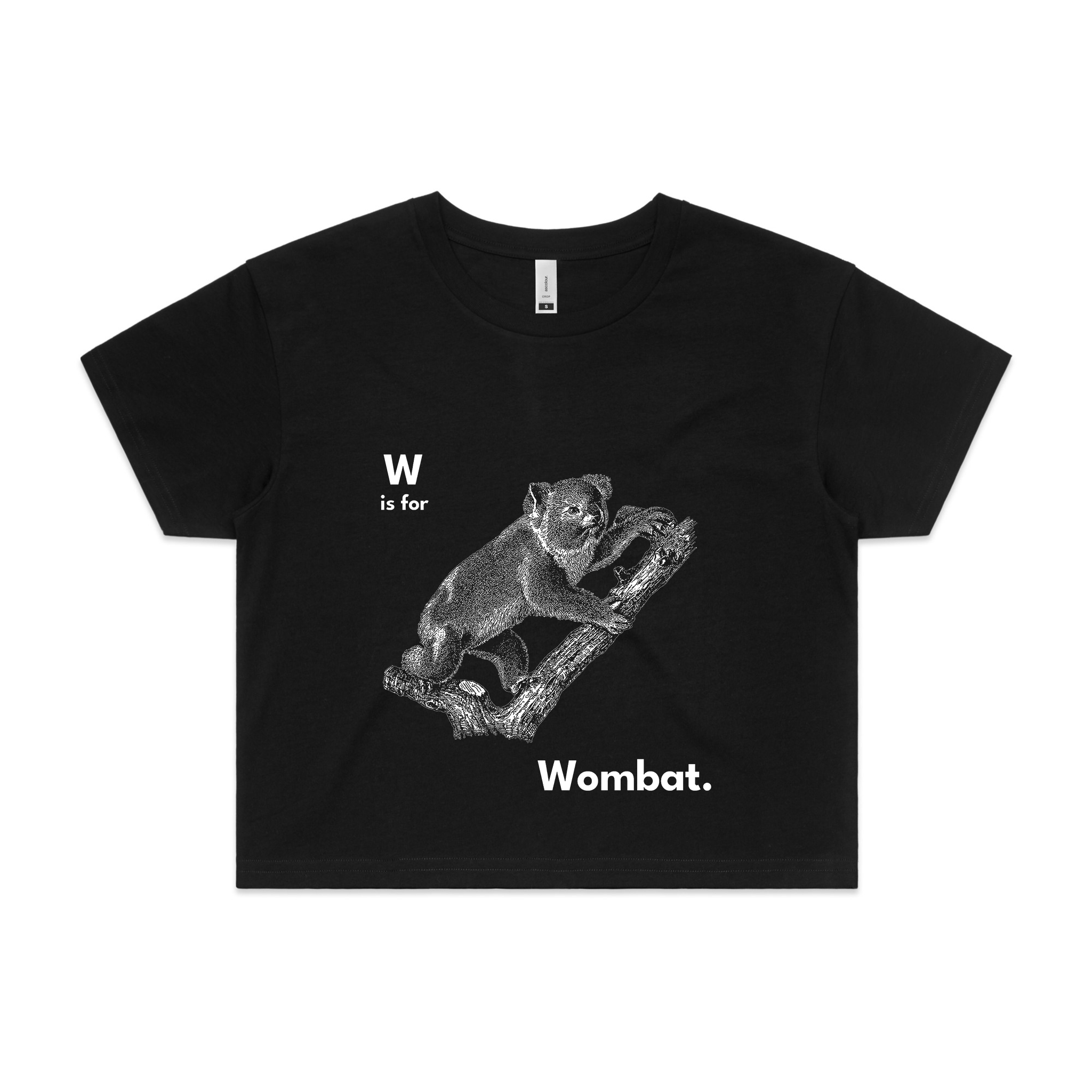 W Is For Wombat Tee