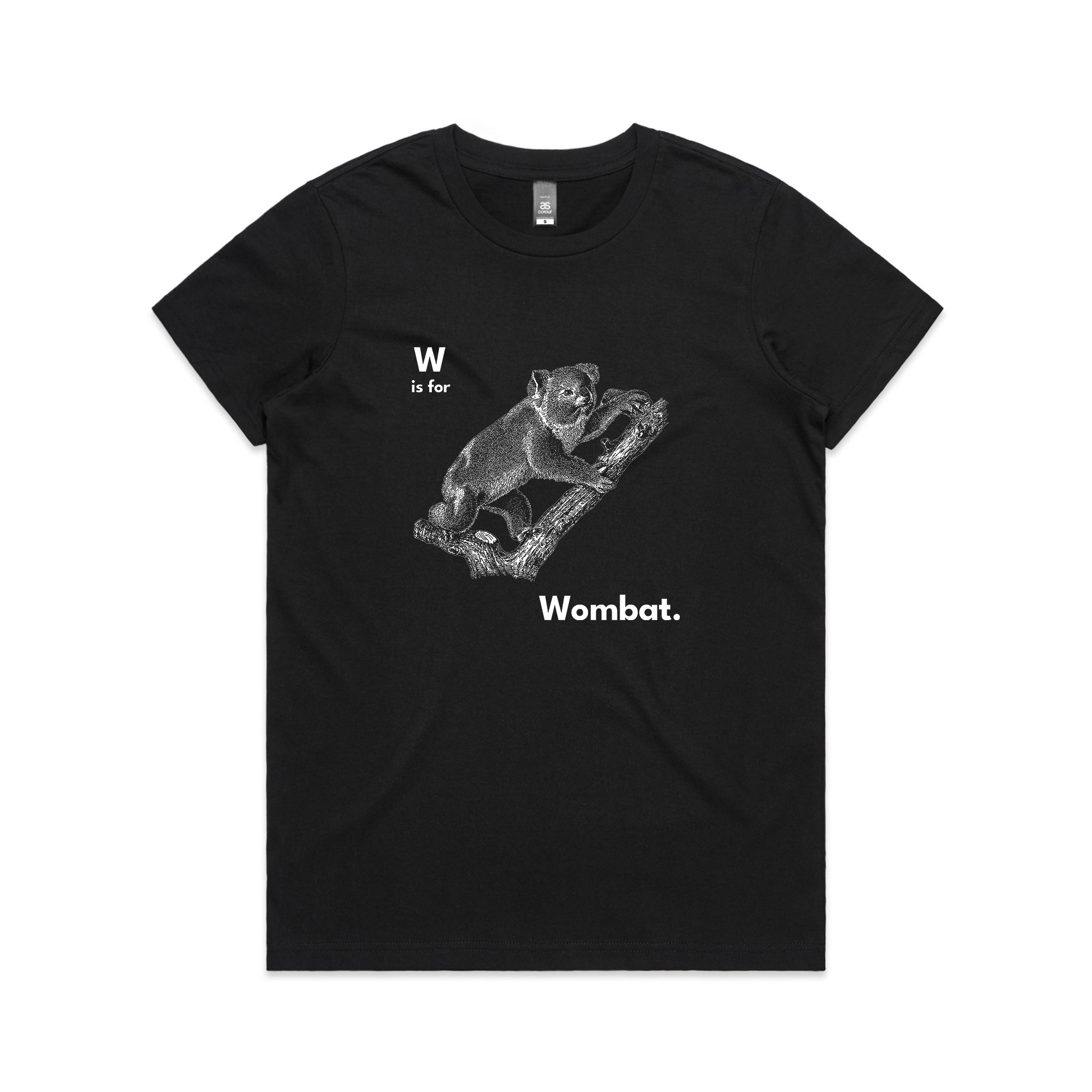 W Is For Wombat Tee