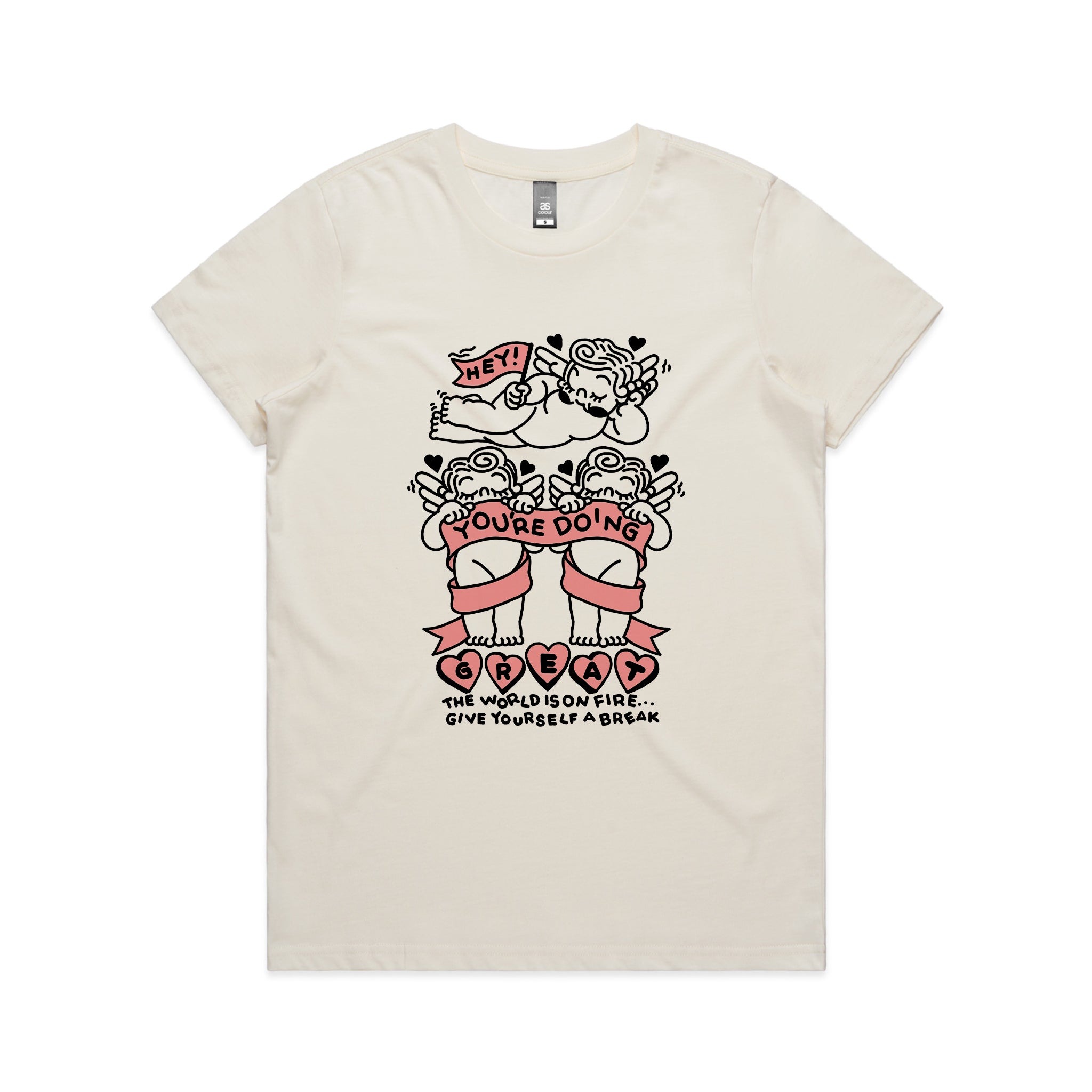 World On Fire Tee