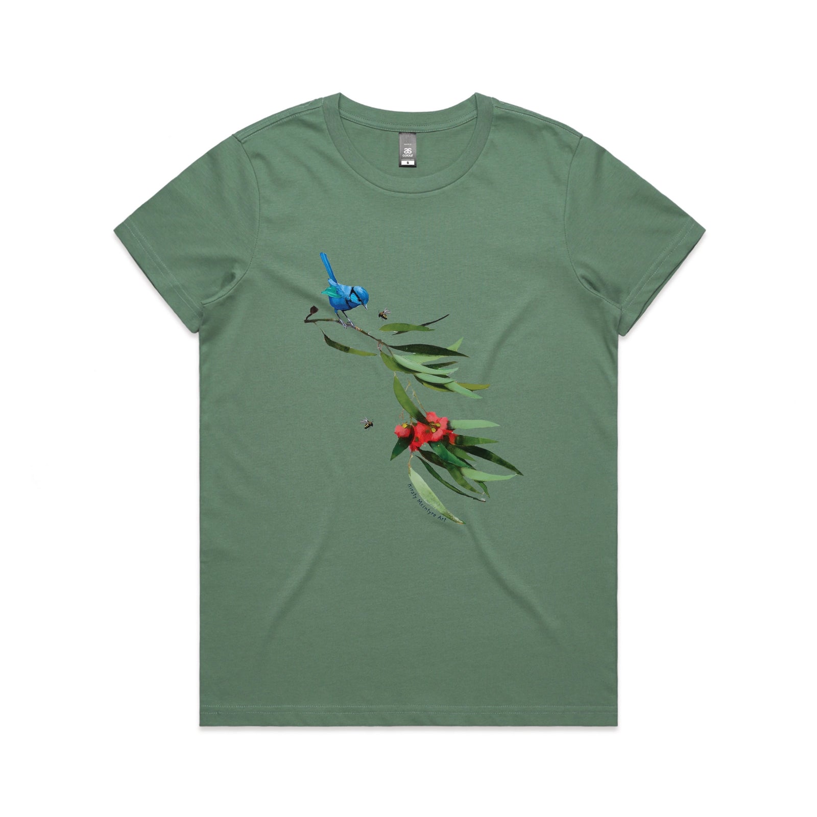 Splendid Blue Wren Tee
