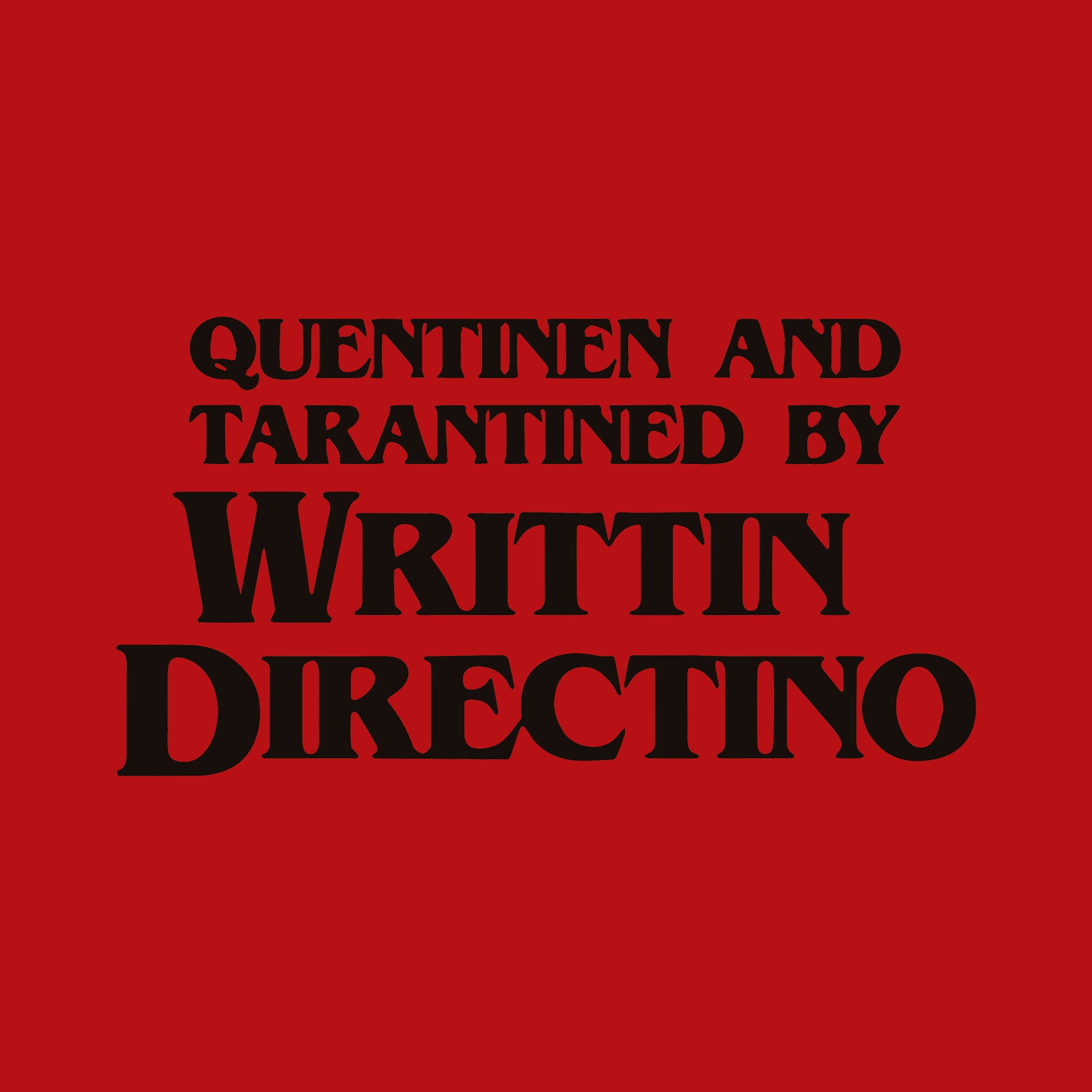 Writtin Directino Hoodie