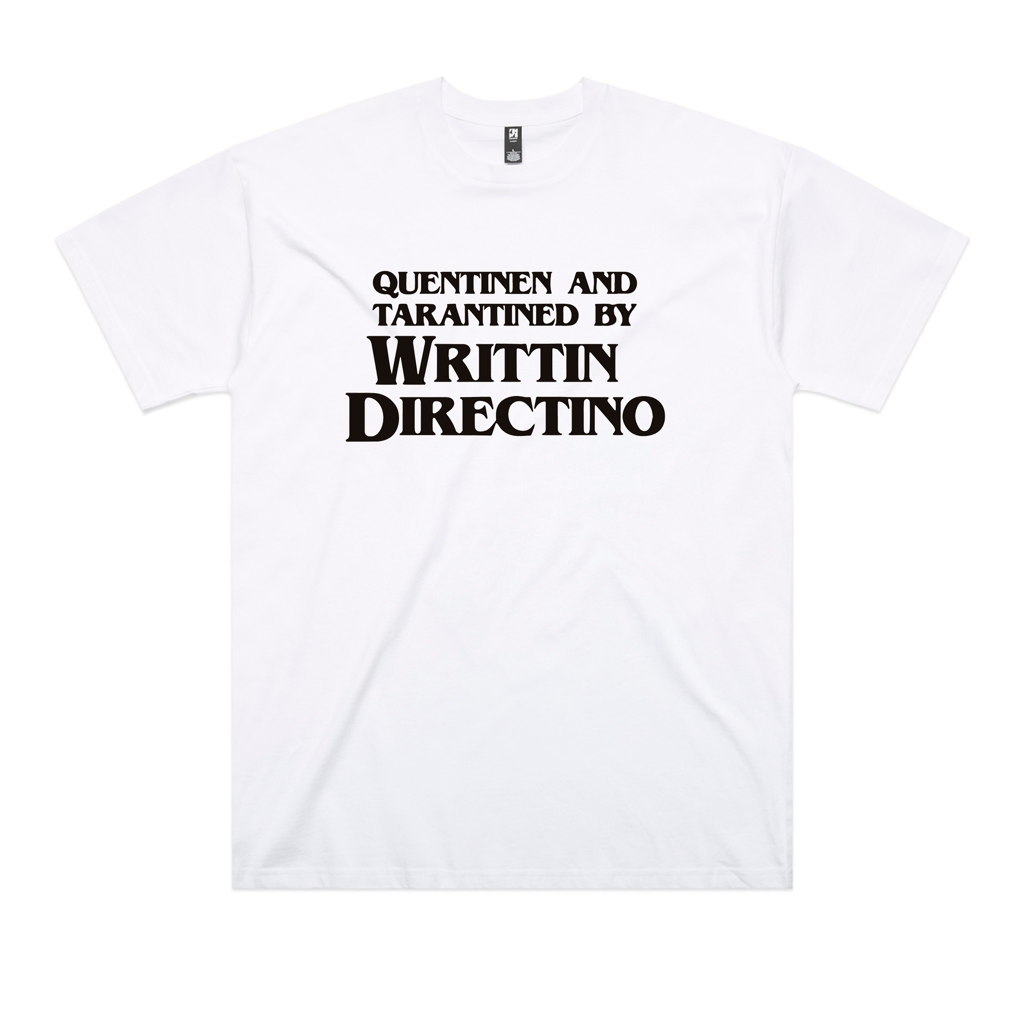 Writtin Directino Oversized Tee