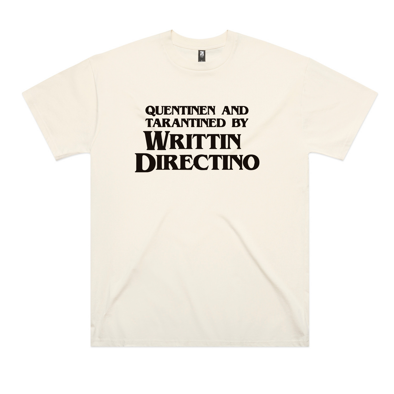 Writtin Directino Oversized Tee