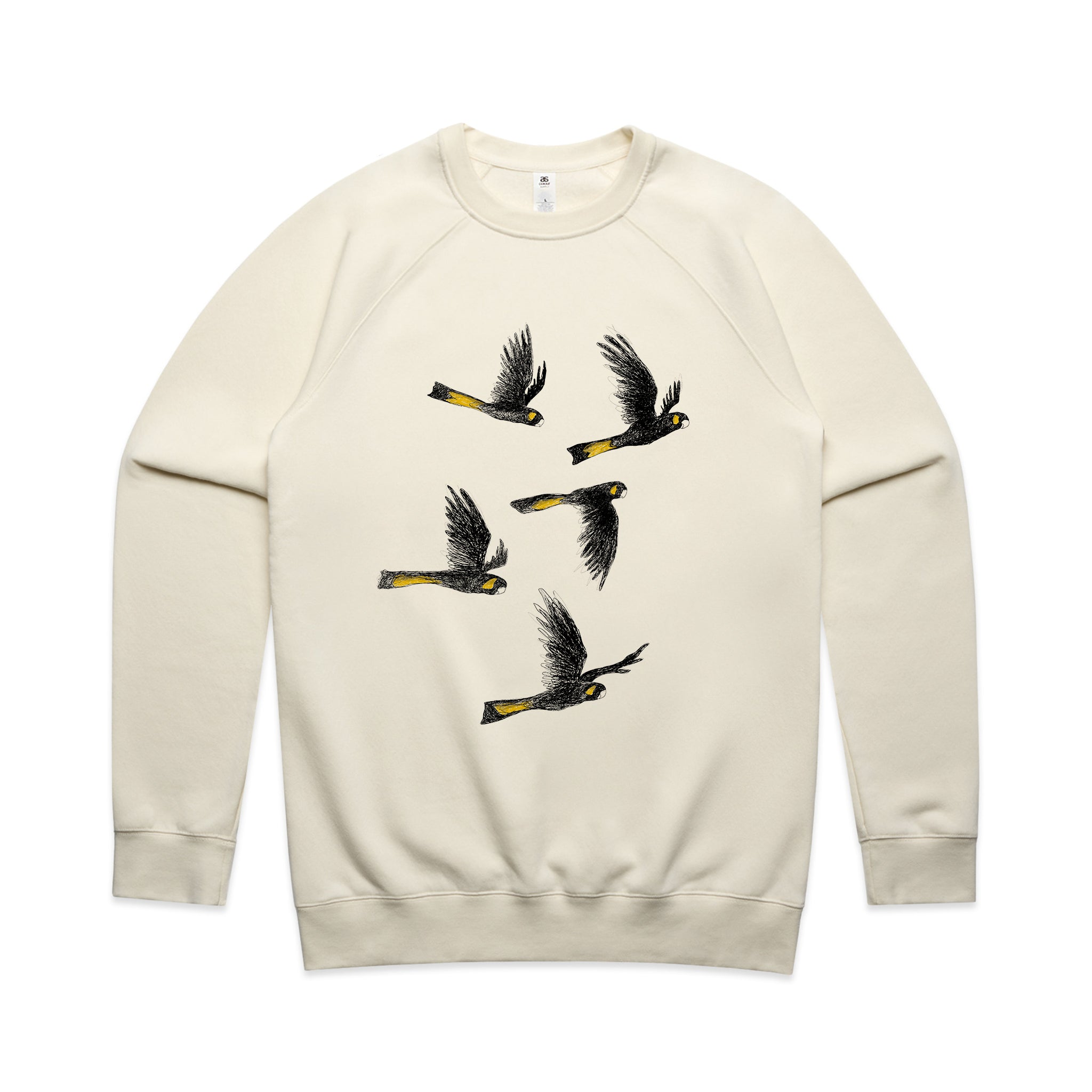 Yellow Tailed Black Cockatoos Jumper