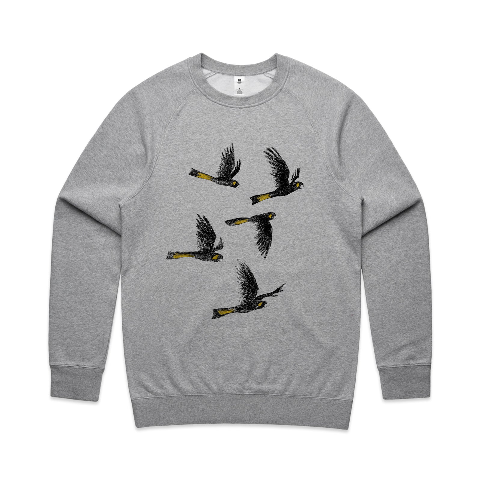Yellow Tailed Black Cockatoos Jumper