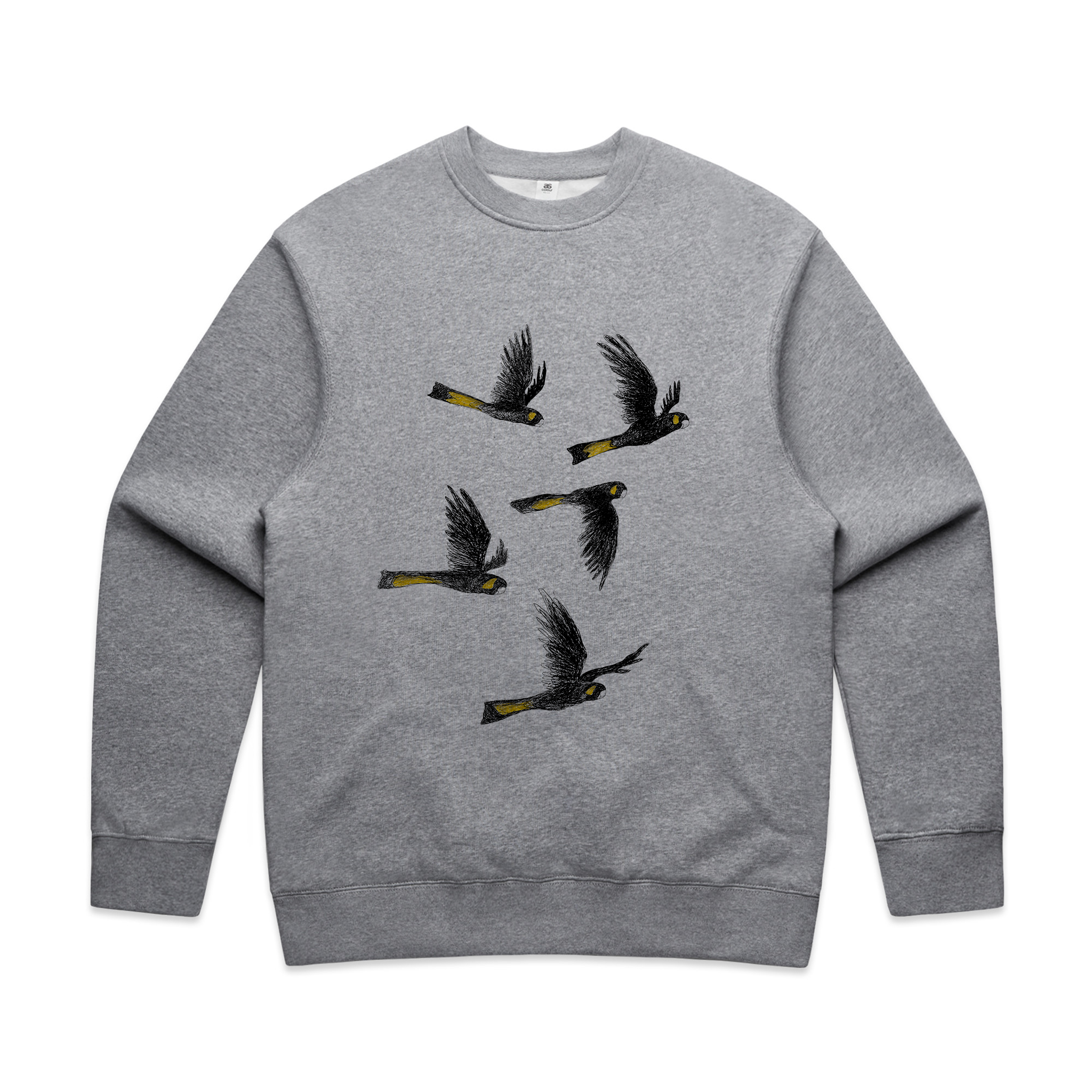 Yellow Tailed Black Cockatoos Jumper