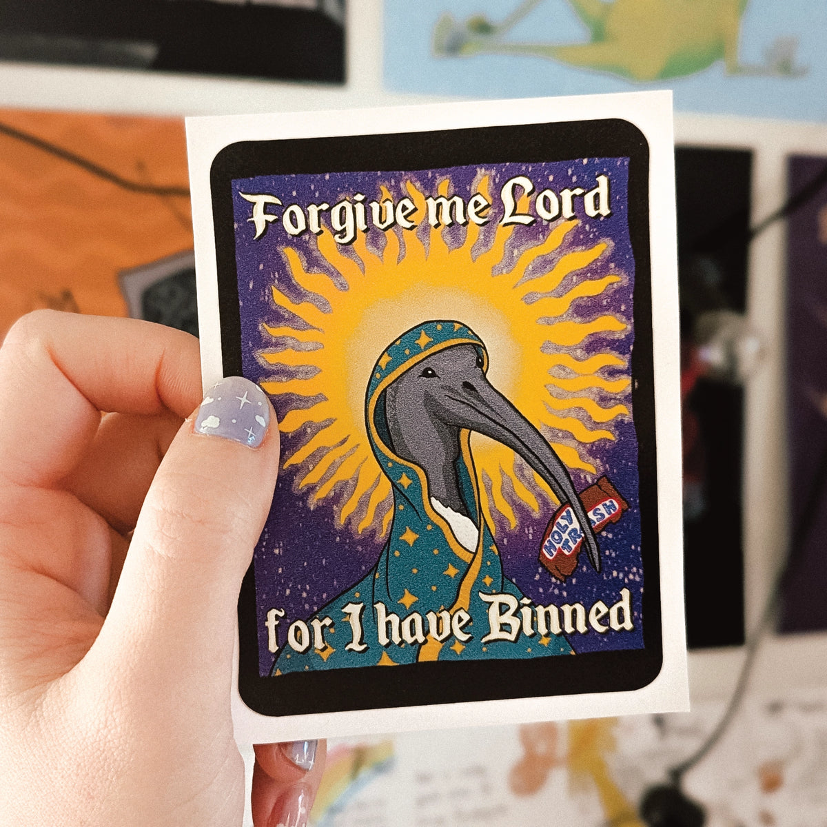 I Have Binned Weatherproof Sticker sticker set by Lonely Kids Club