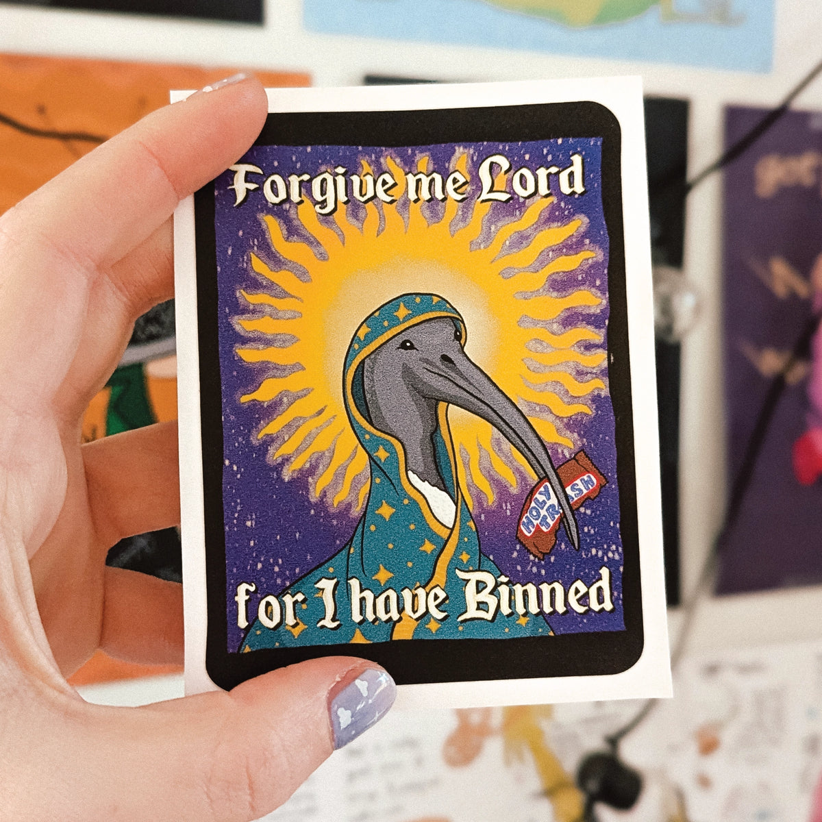 I Have Binned Weatherproof Sticker sticker set by Lonely Kids Club