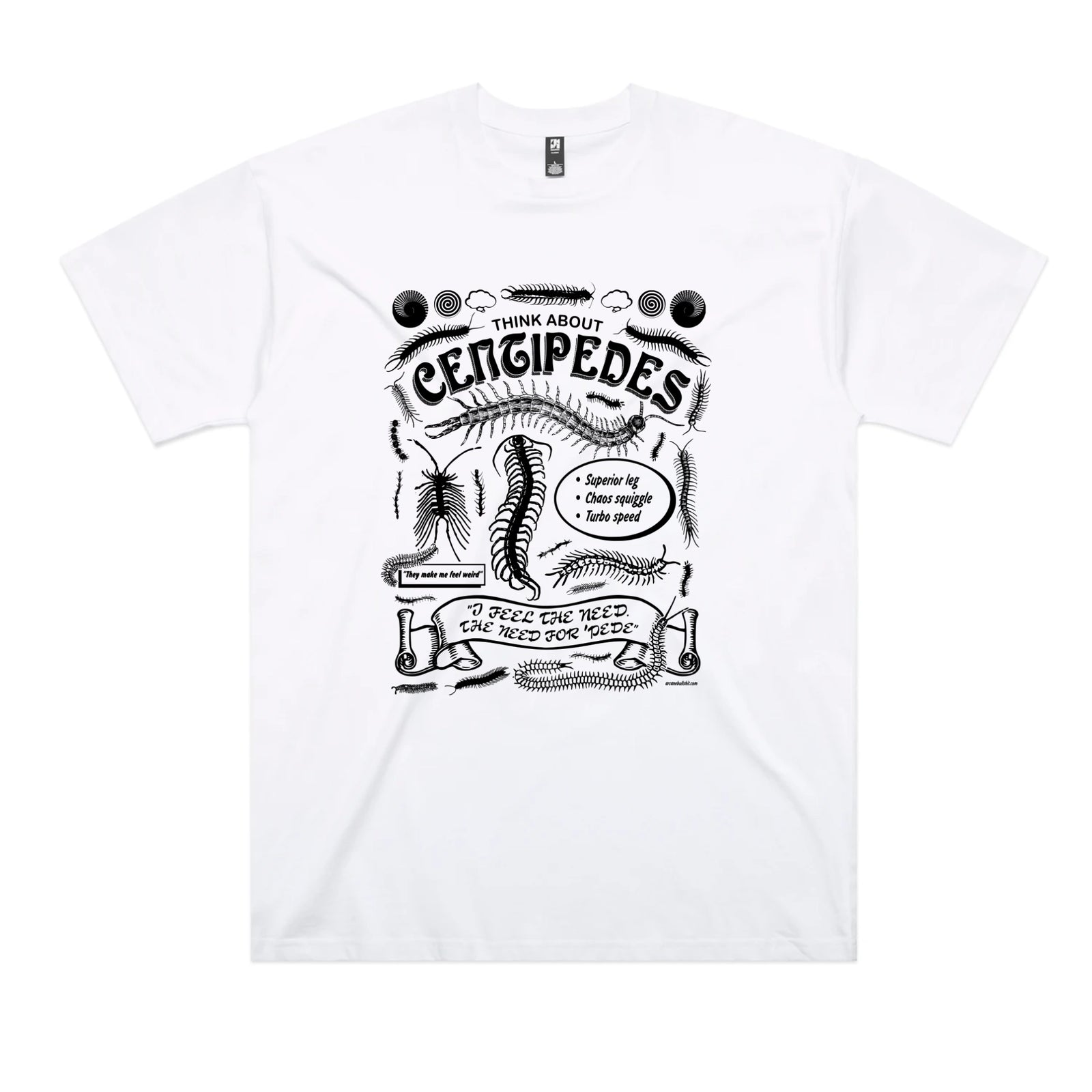 Think About Centipedes Tee