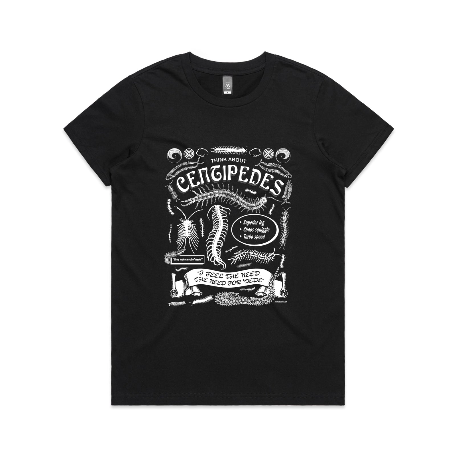 Think About Centipedes Tee