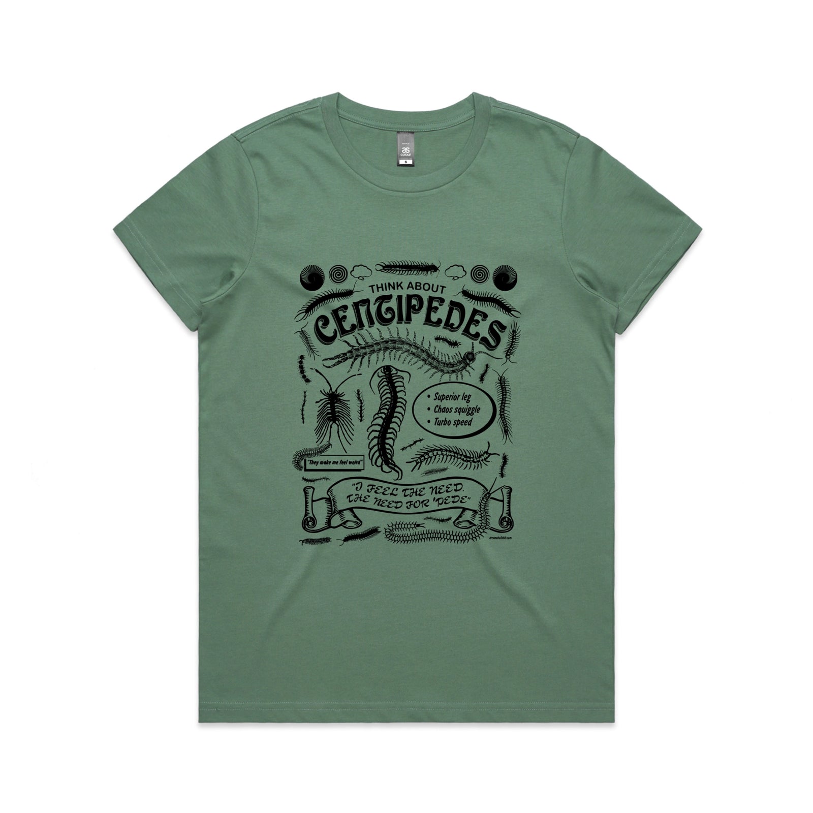 Think About Centipedes Tee