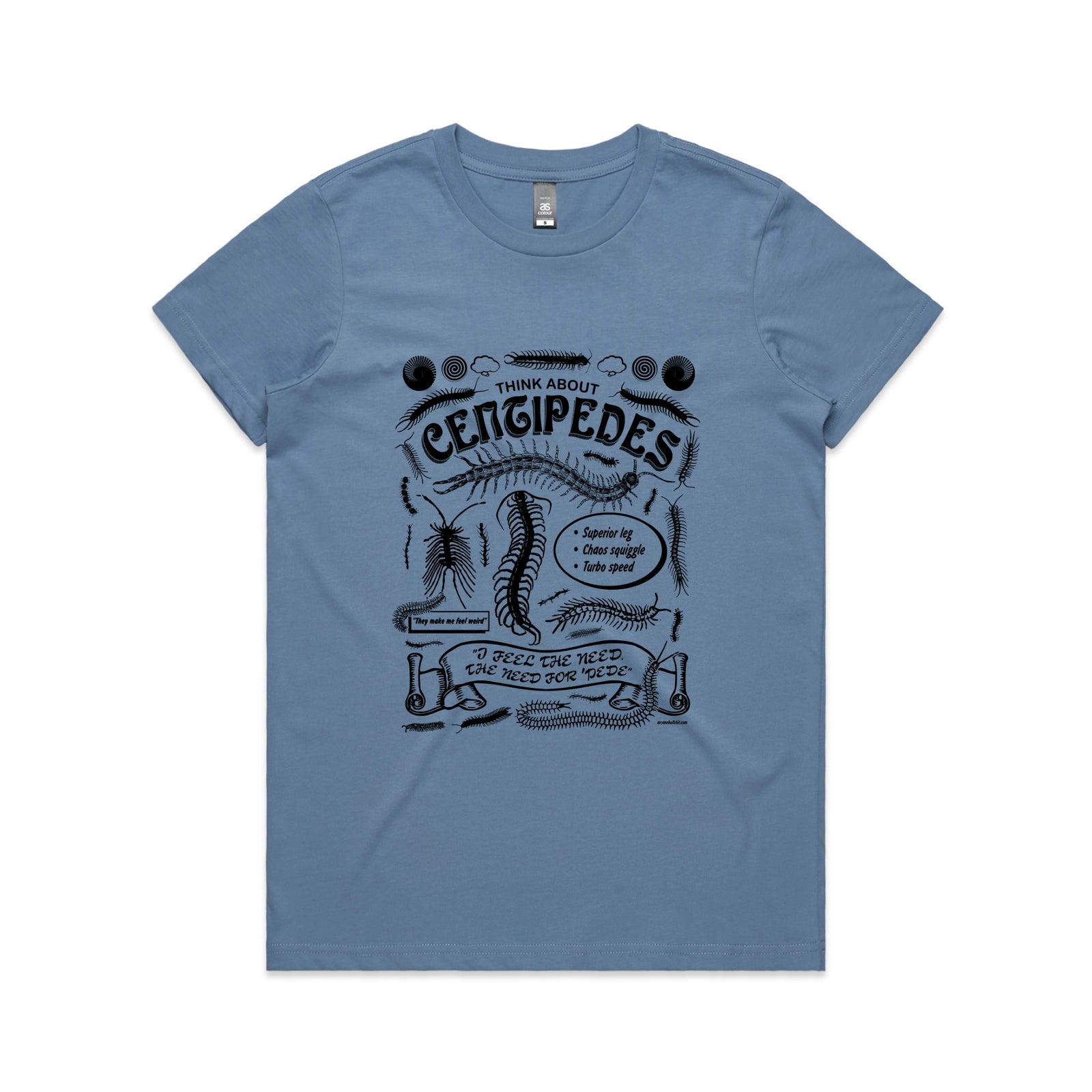 Think About Centipedes Tee