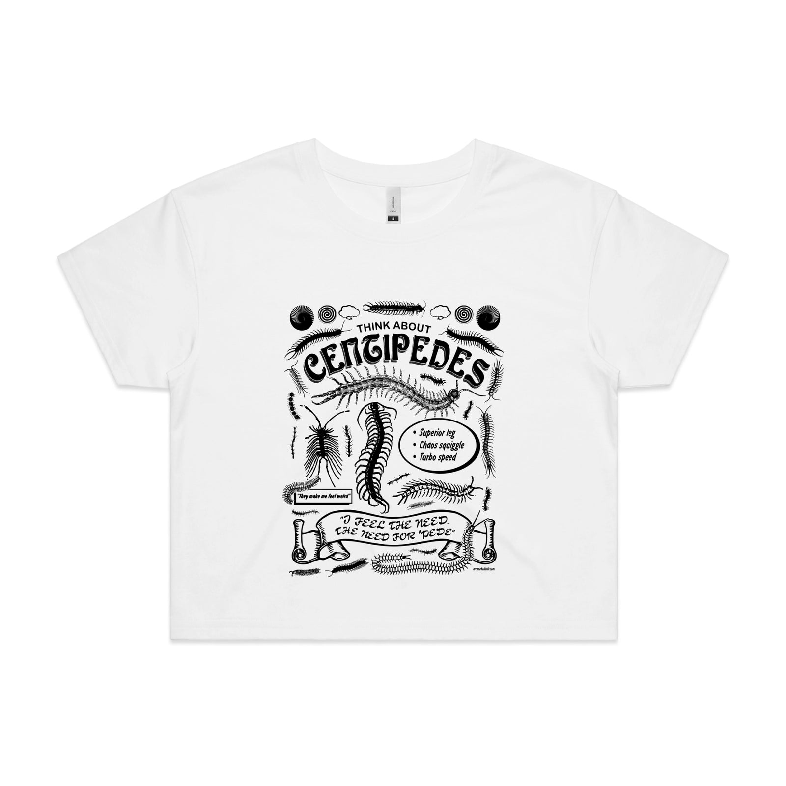 Think About Centipedes Tee