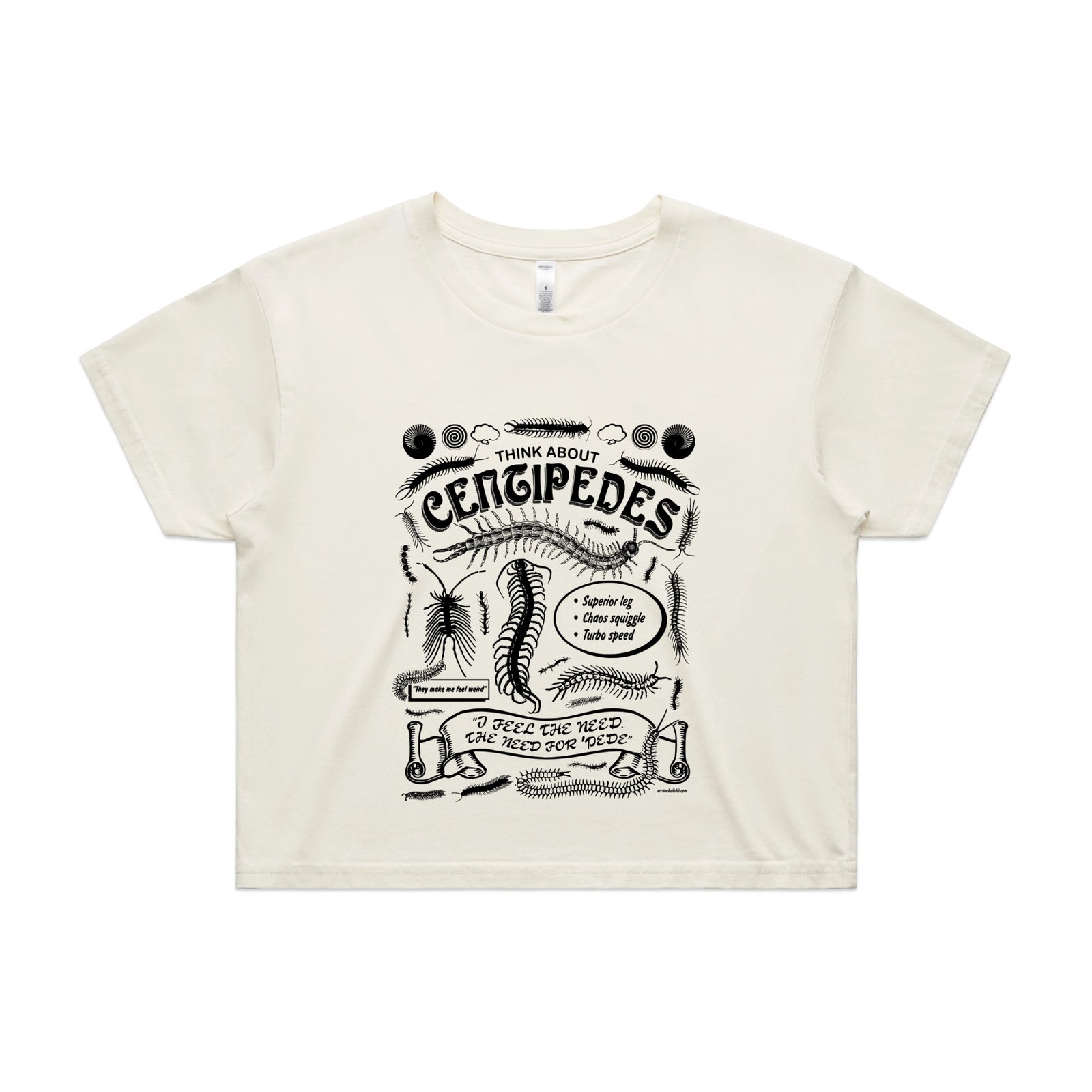 Think About Centipedes Tee