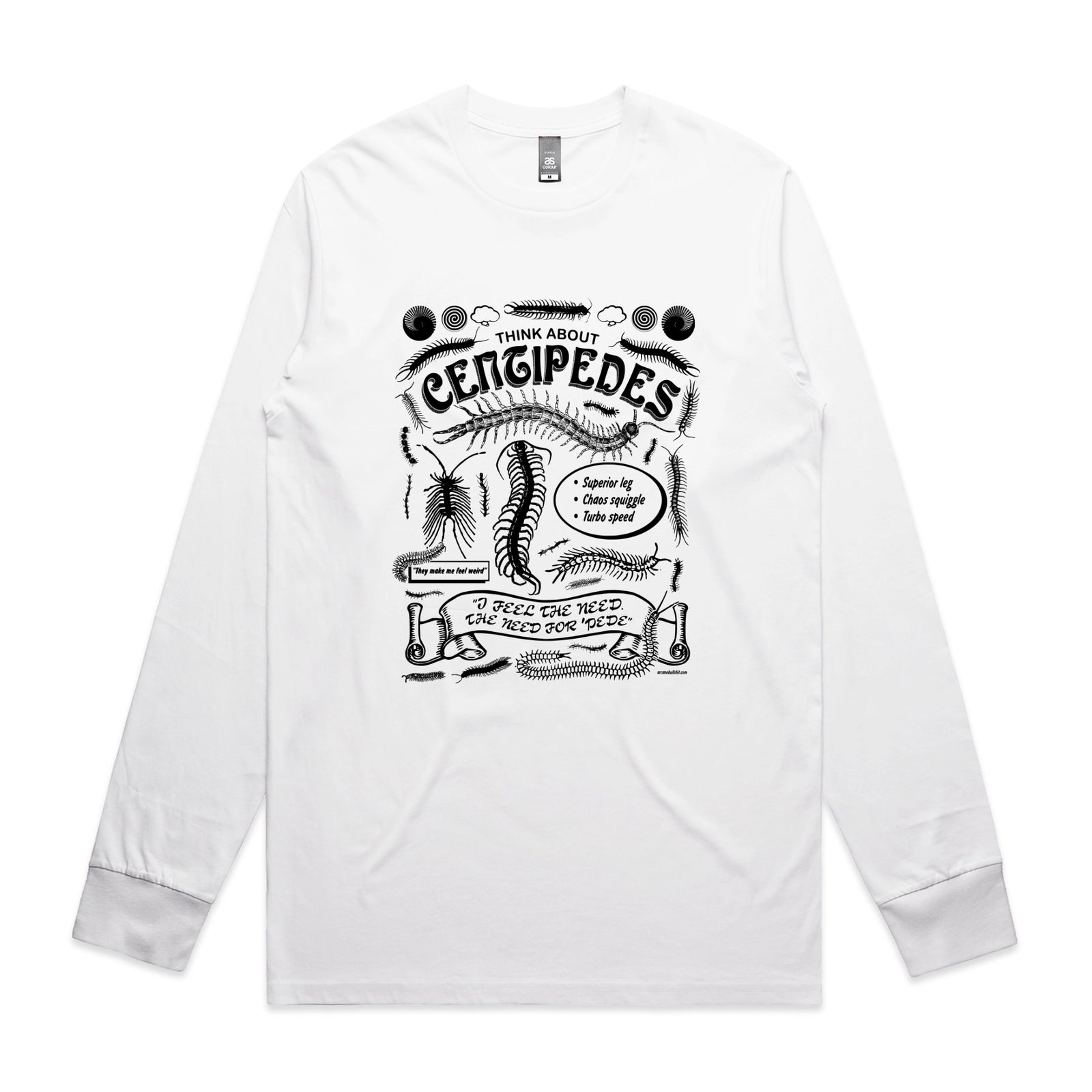 Think About Centipedes Tee