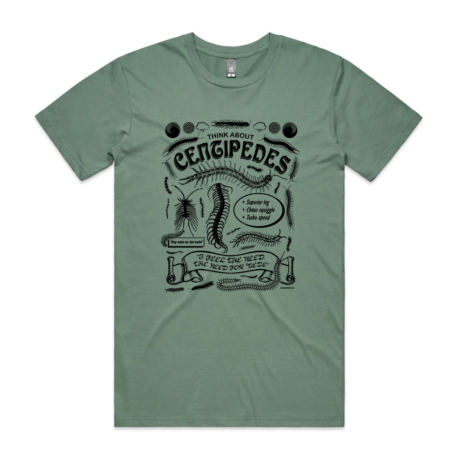 Think About Centipedes Tee