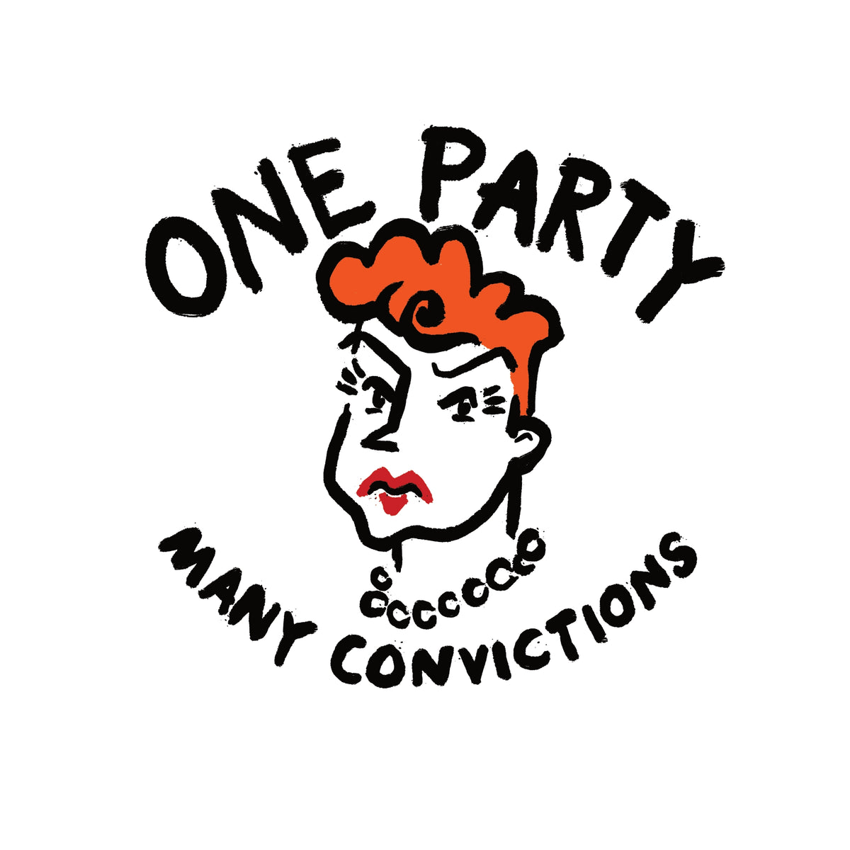 Many Convictions t-shirt by Lonely Kids Club