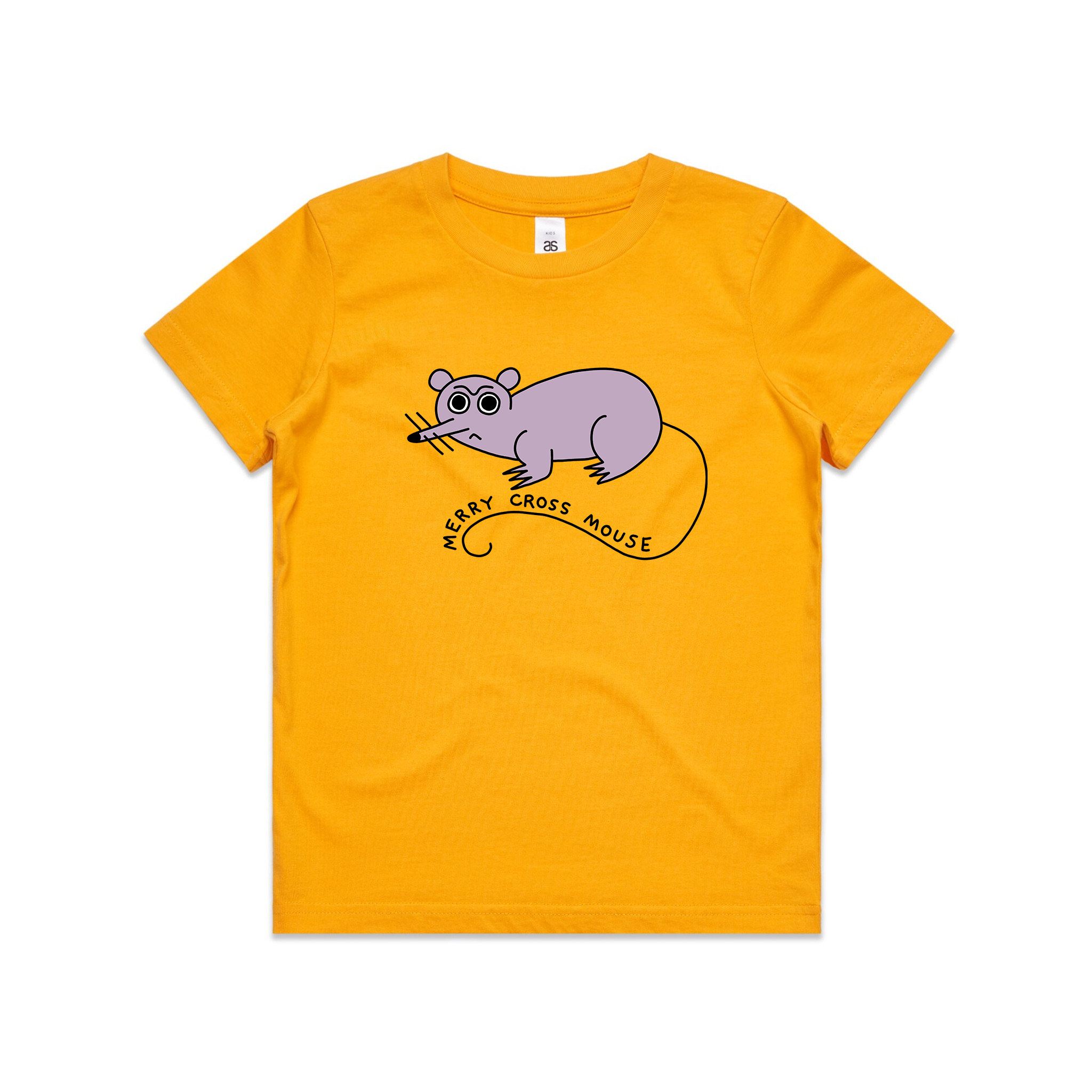 Cross Mouse Kids Tee