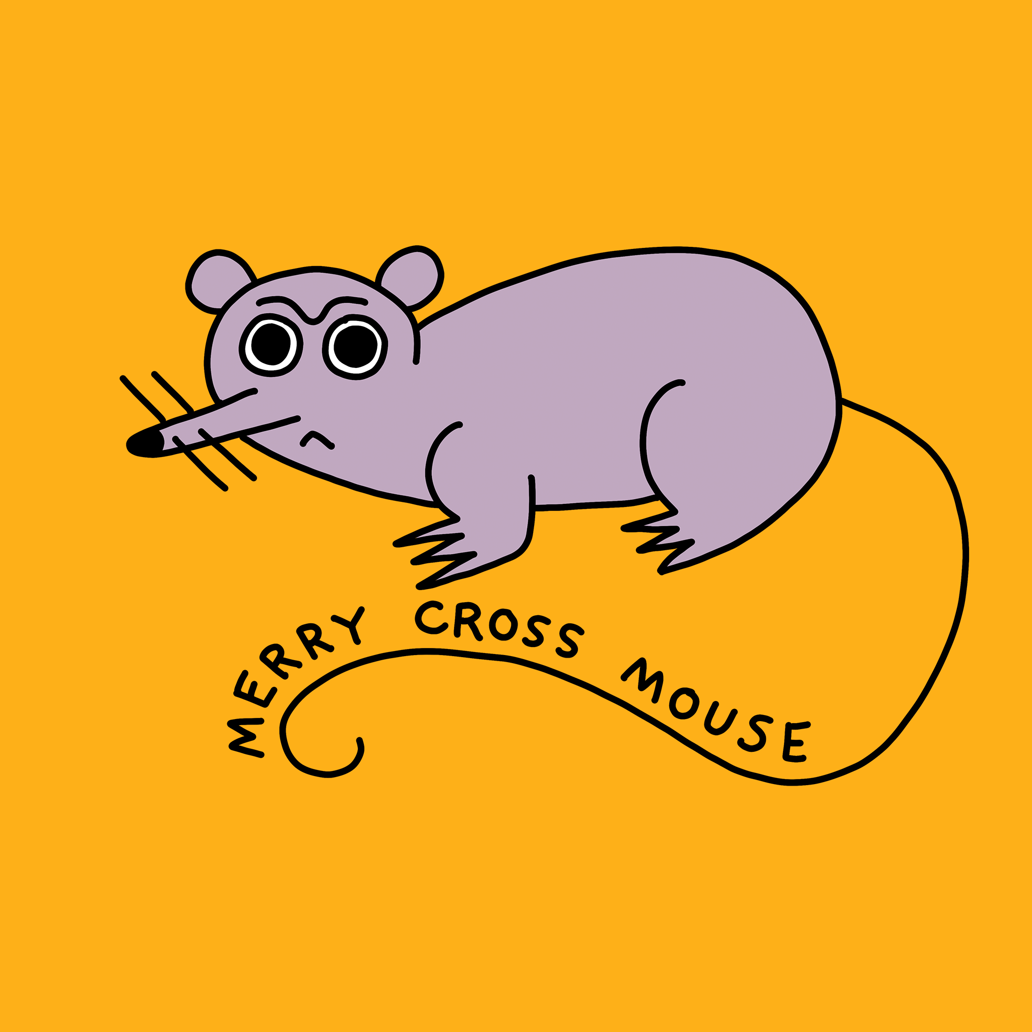 Cross Mouse Kids Tee