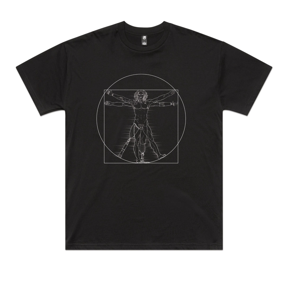 Black oversized t-shirt with I Deal Man graphic by Lonely Kids Club