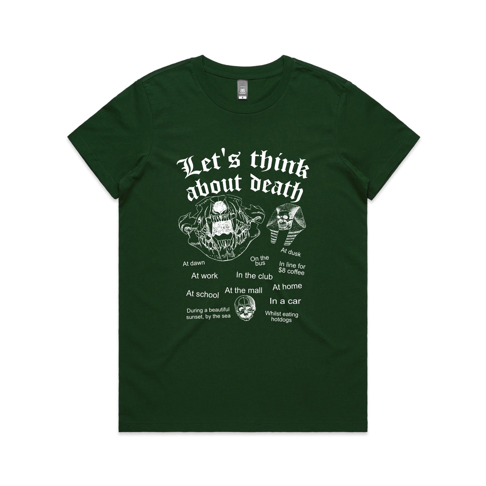 Think About Death Tee