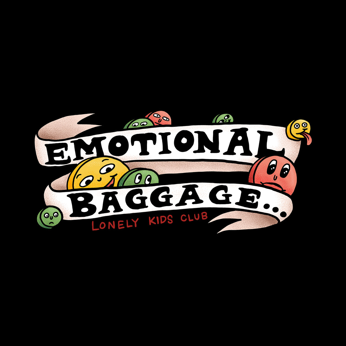 Emotional Baggage Tote tote bag by Lonely Kids Club