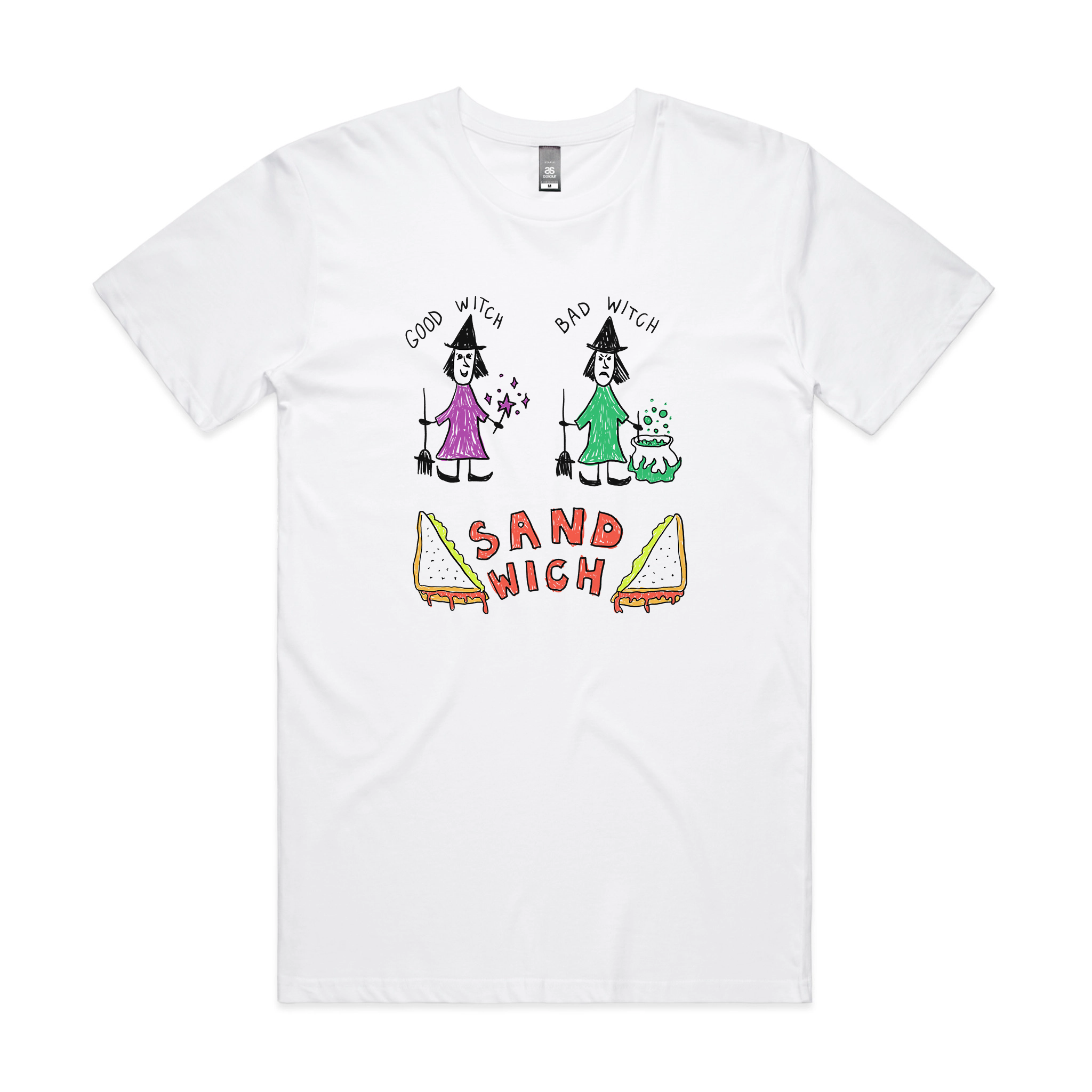 Good Witch, Bad Witch, Sandwich Tee