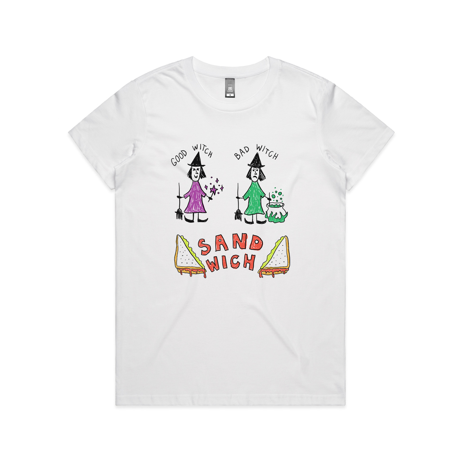 Good Witch, Bad Witch, Sandwich Tee