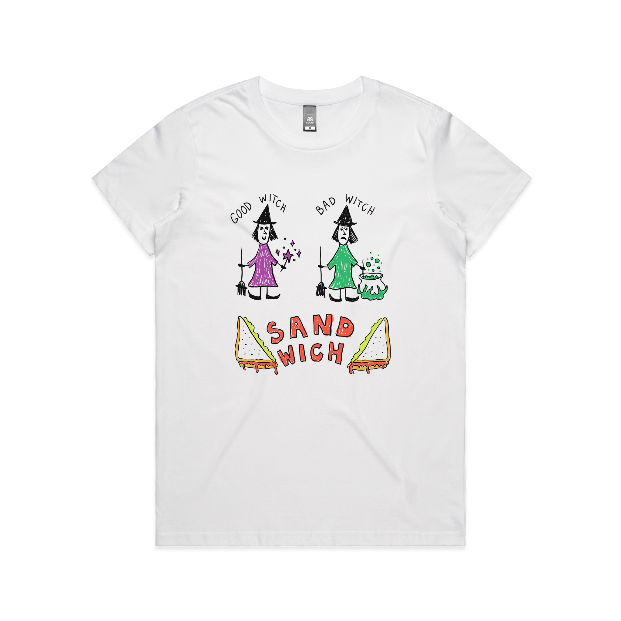 Good Witch, Bad Witch, Sandwich Tee