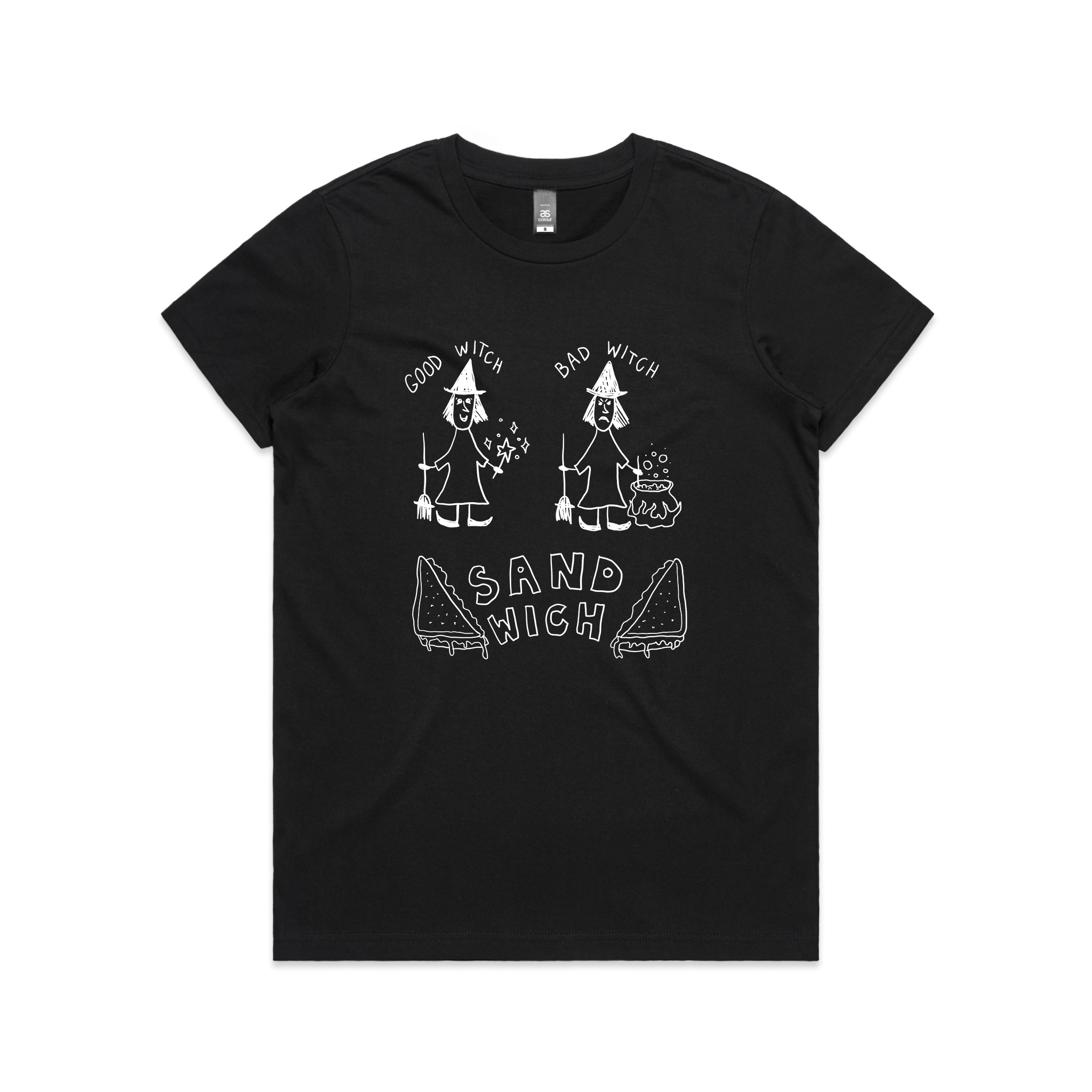 Good Witch, Bad Witch, Sandwich Tee