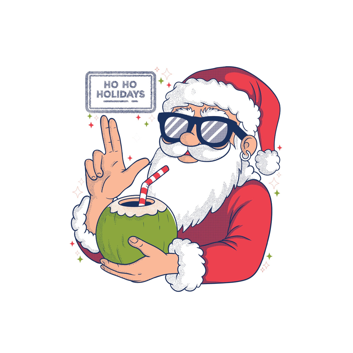 Ho Ho Holidays t-shirt by Lonely Kids Club