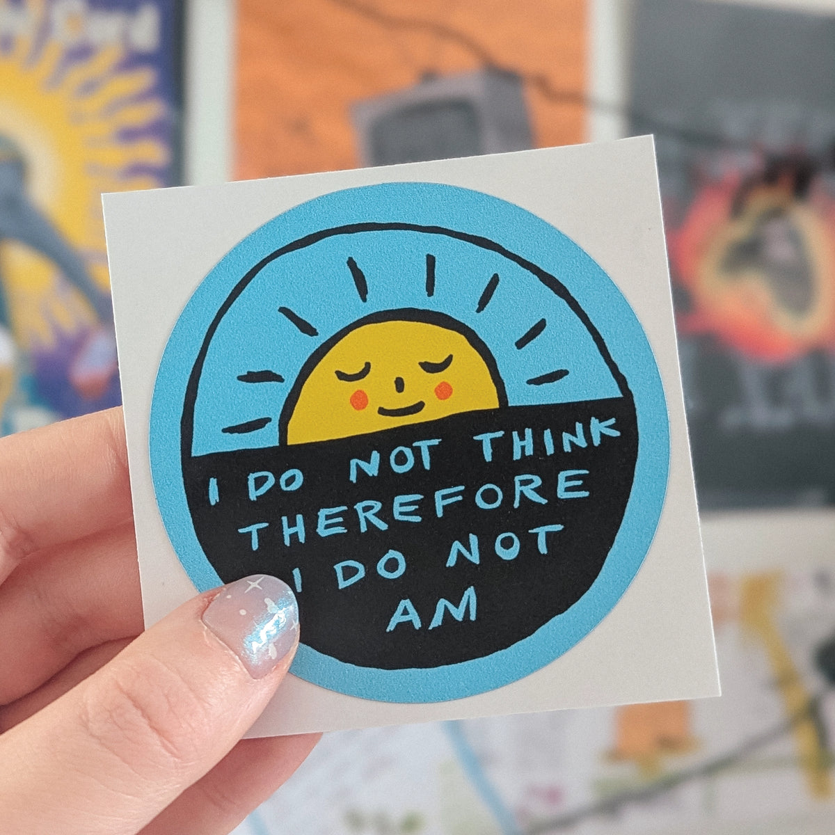 I Do Not Am Weatherproof Sticker sticker set by Lonely Kids Club