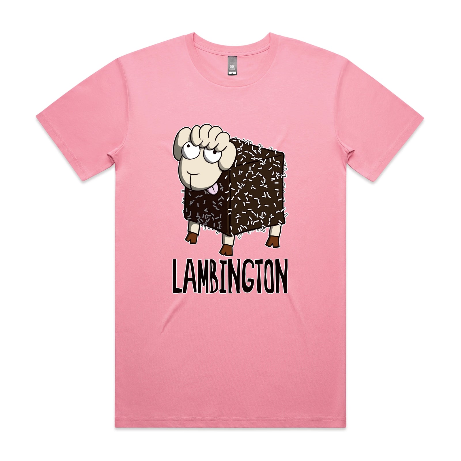 Bubblegum unisex t-shirt with Lambington graphic by Lonely Kids Club