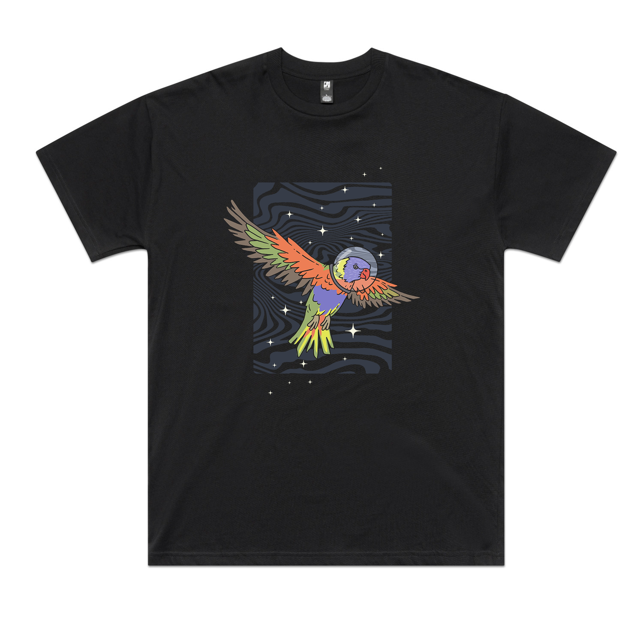 Space Lorikeet Oversized Tee