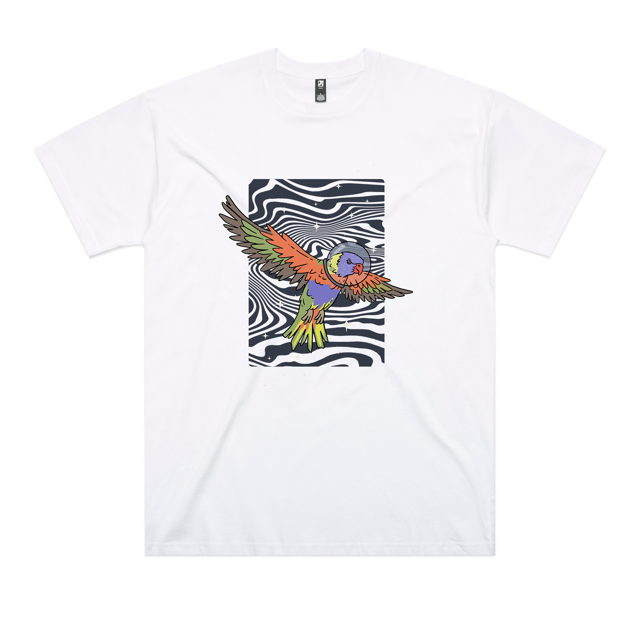 Space Lorikeet Oversized Tee