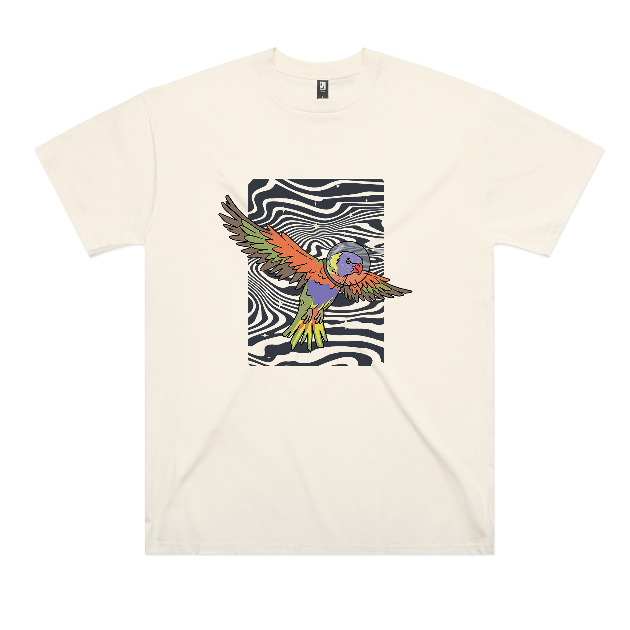 Space Lorikeet Oversized Tee