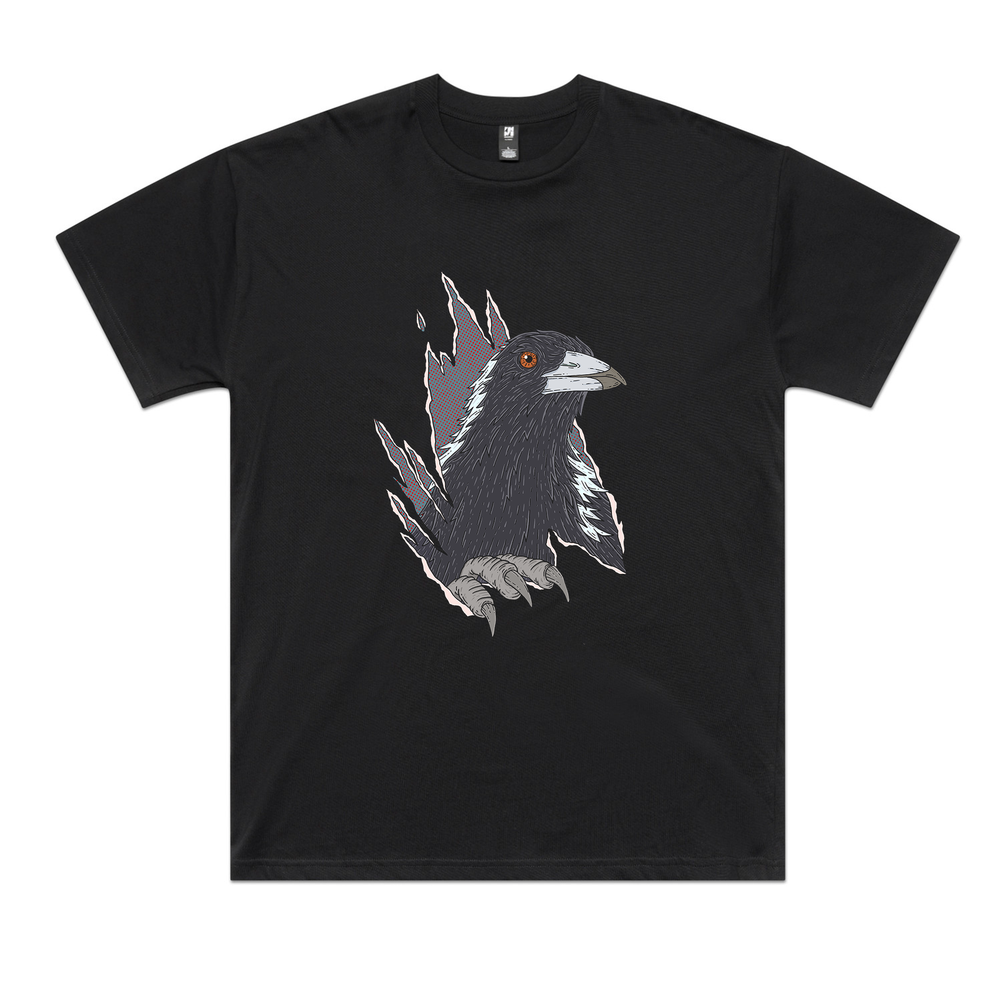 Magpie Attack Oversized Tee