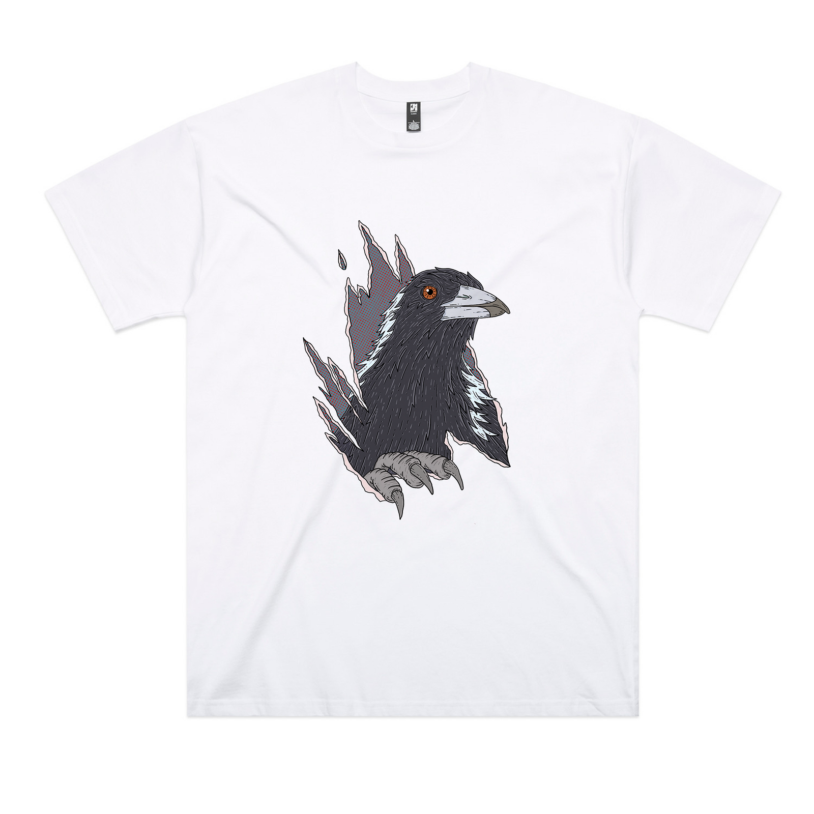 Magpie Attack Oversized Tee
