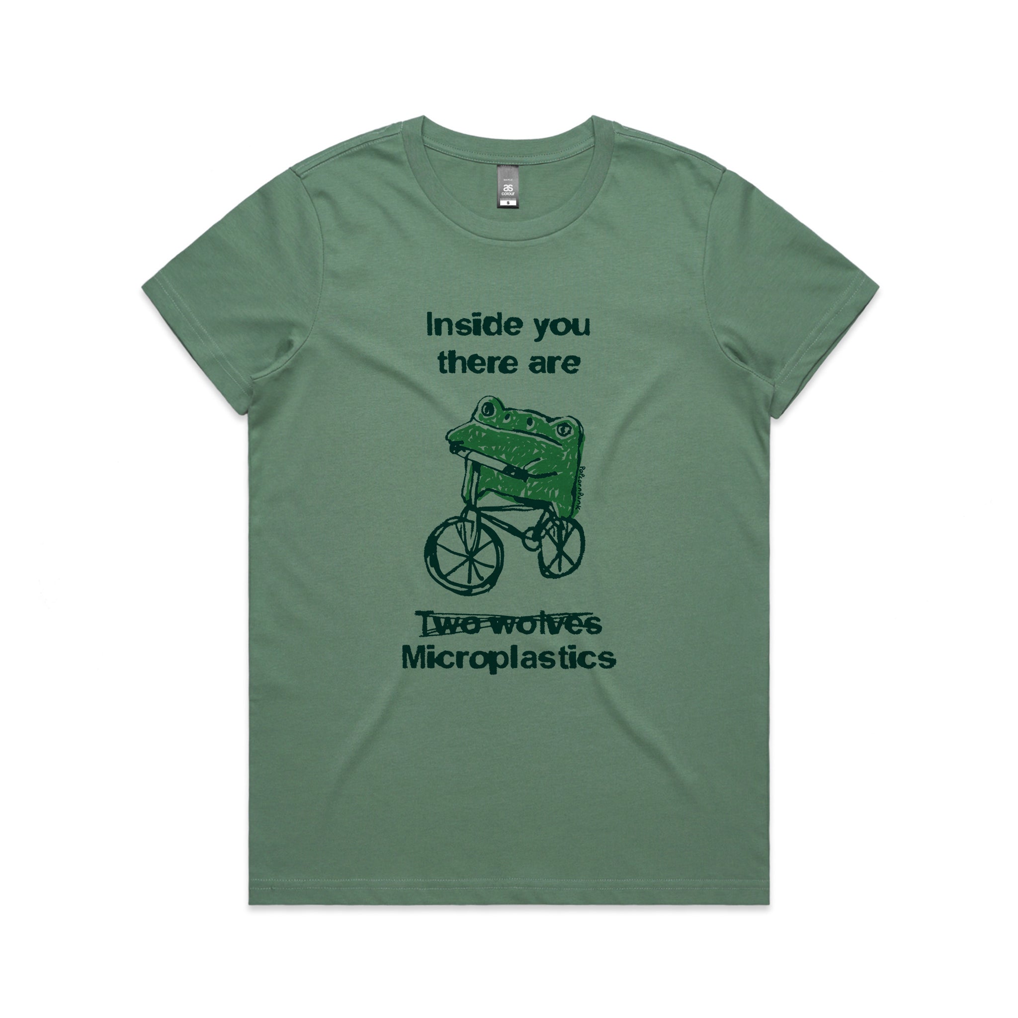 Inside Microplastics Tee