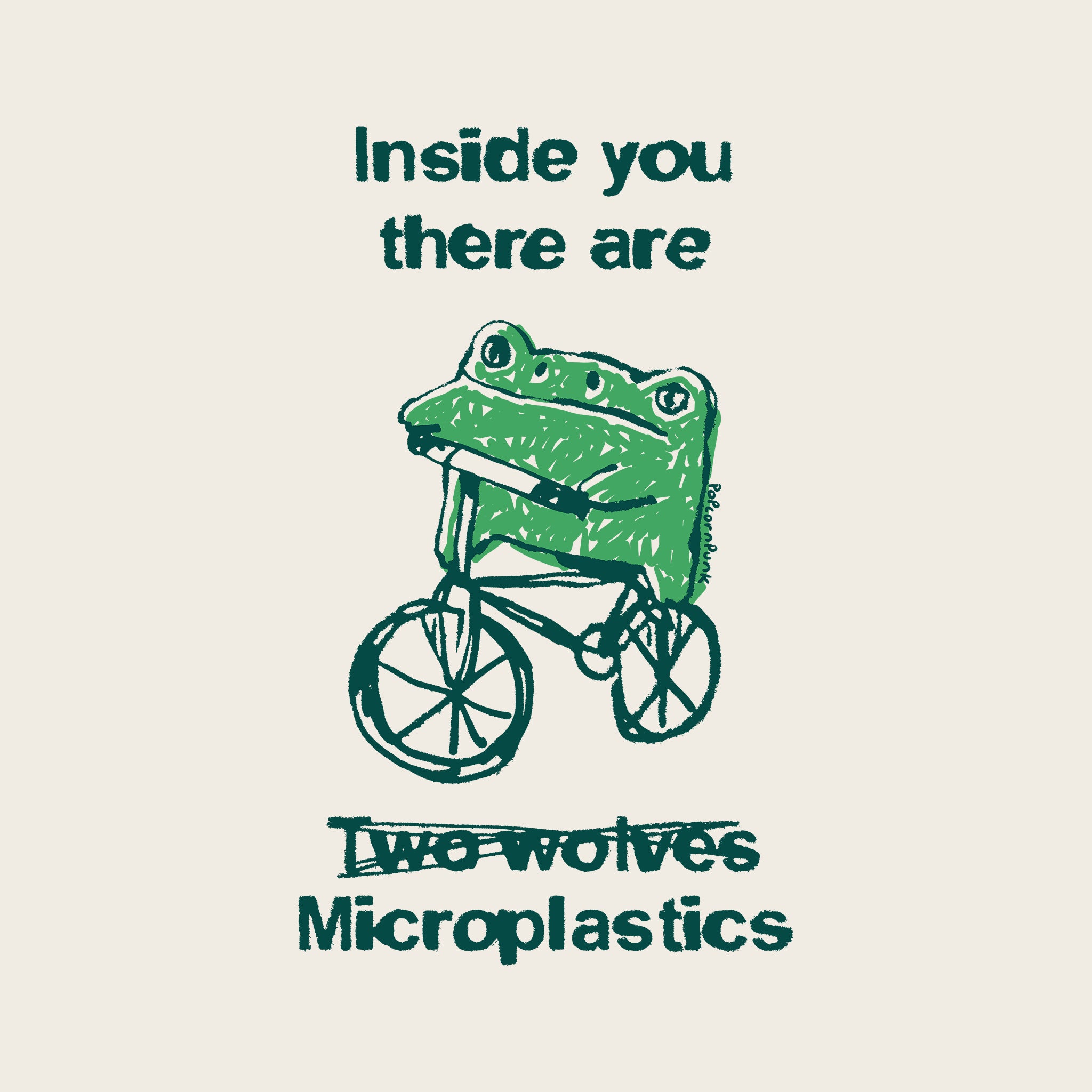 Inside Microplastics Tee