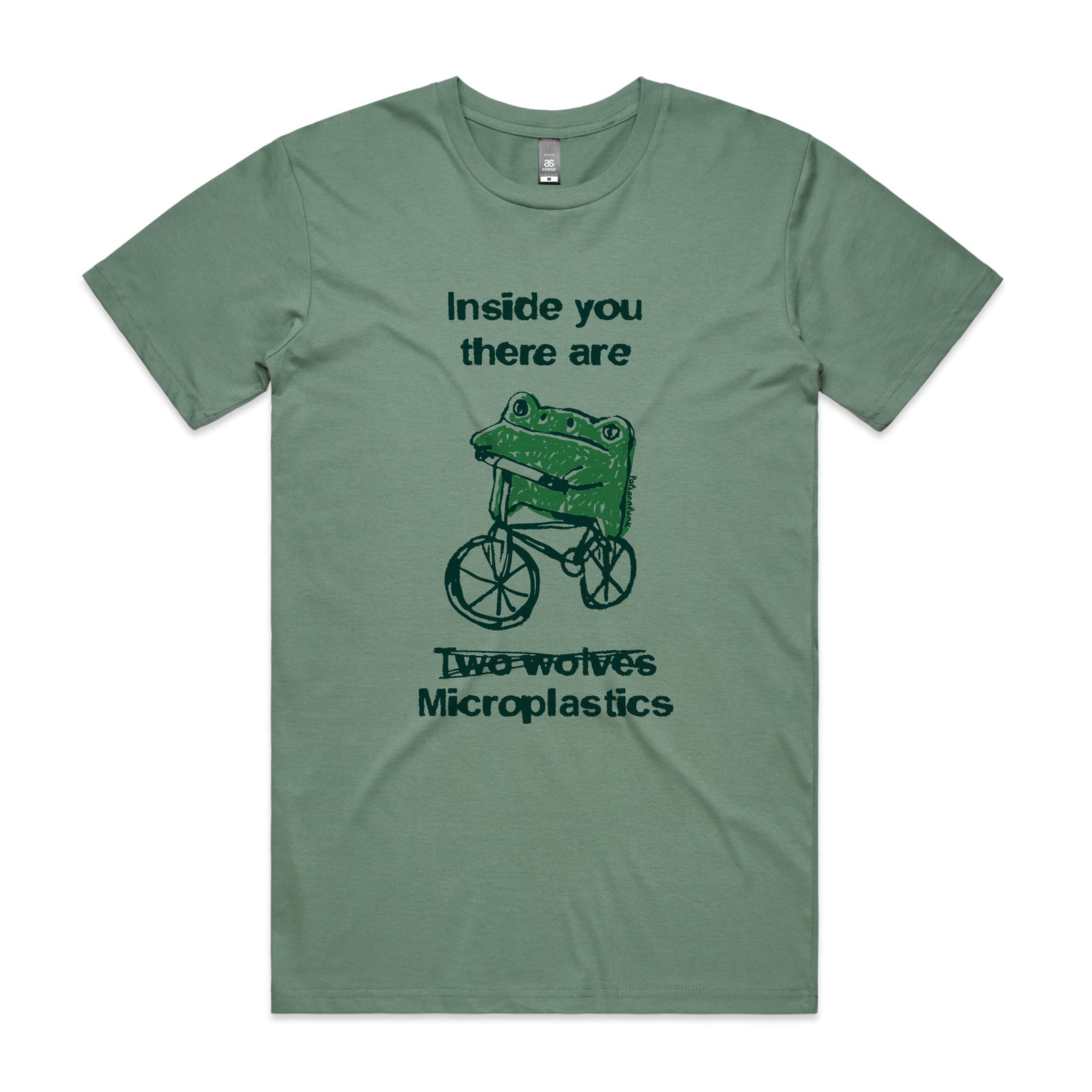 Inside Microplastics Tee