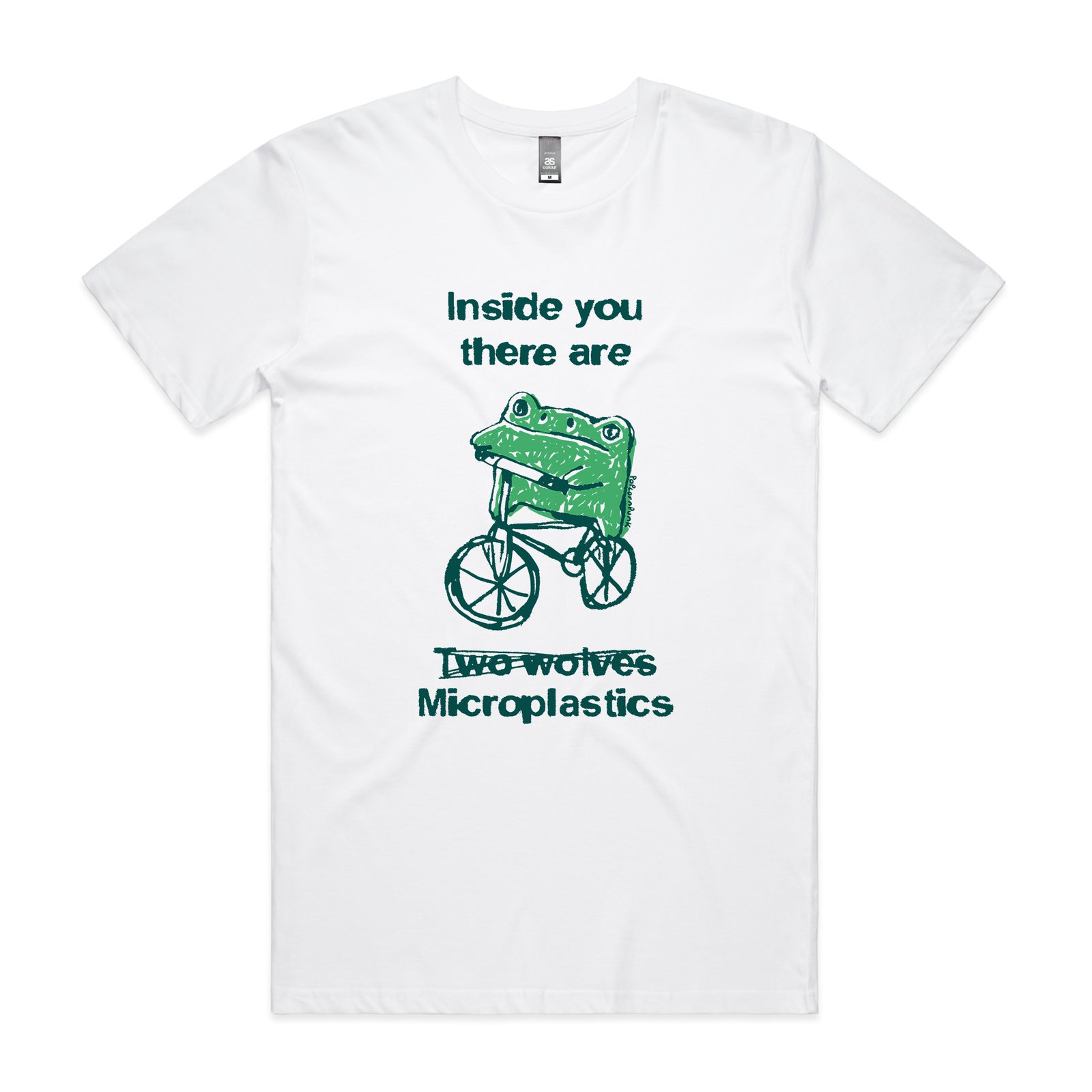 Inside Microplastics Tee