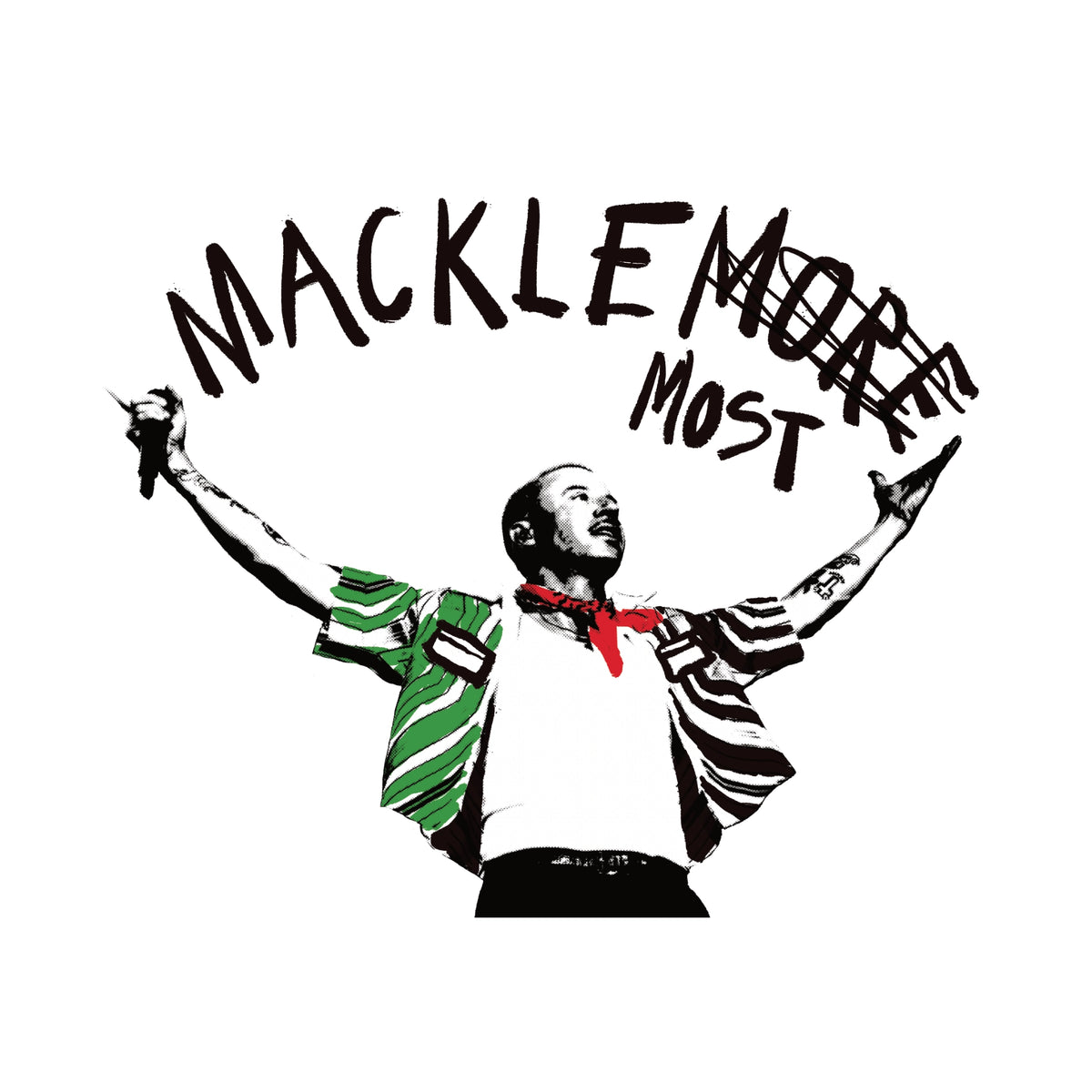 Macklemost t-shirt by Lonely Kids Club