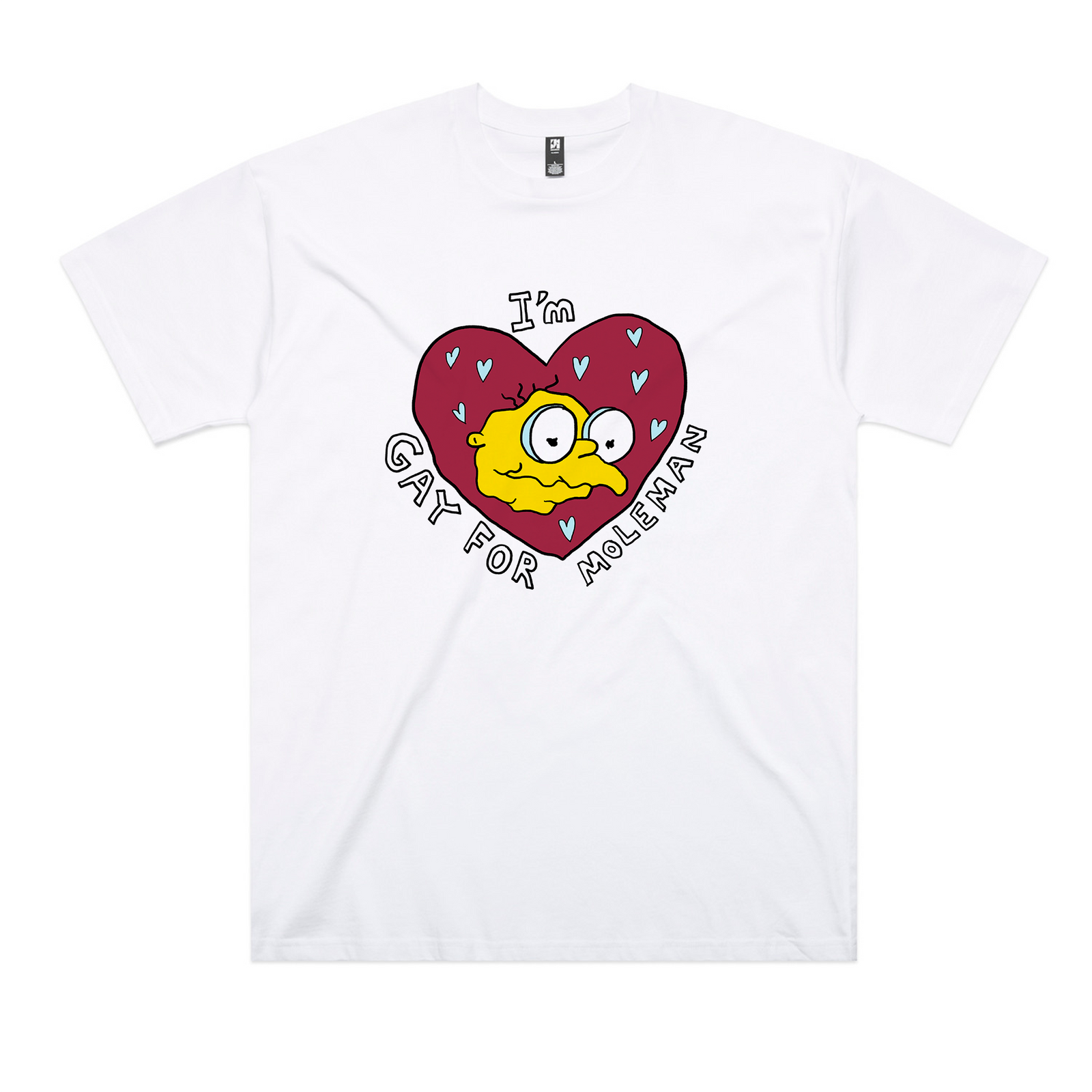Gay For Moleman Oversized Tee