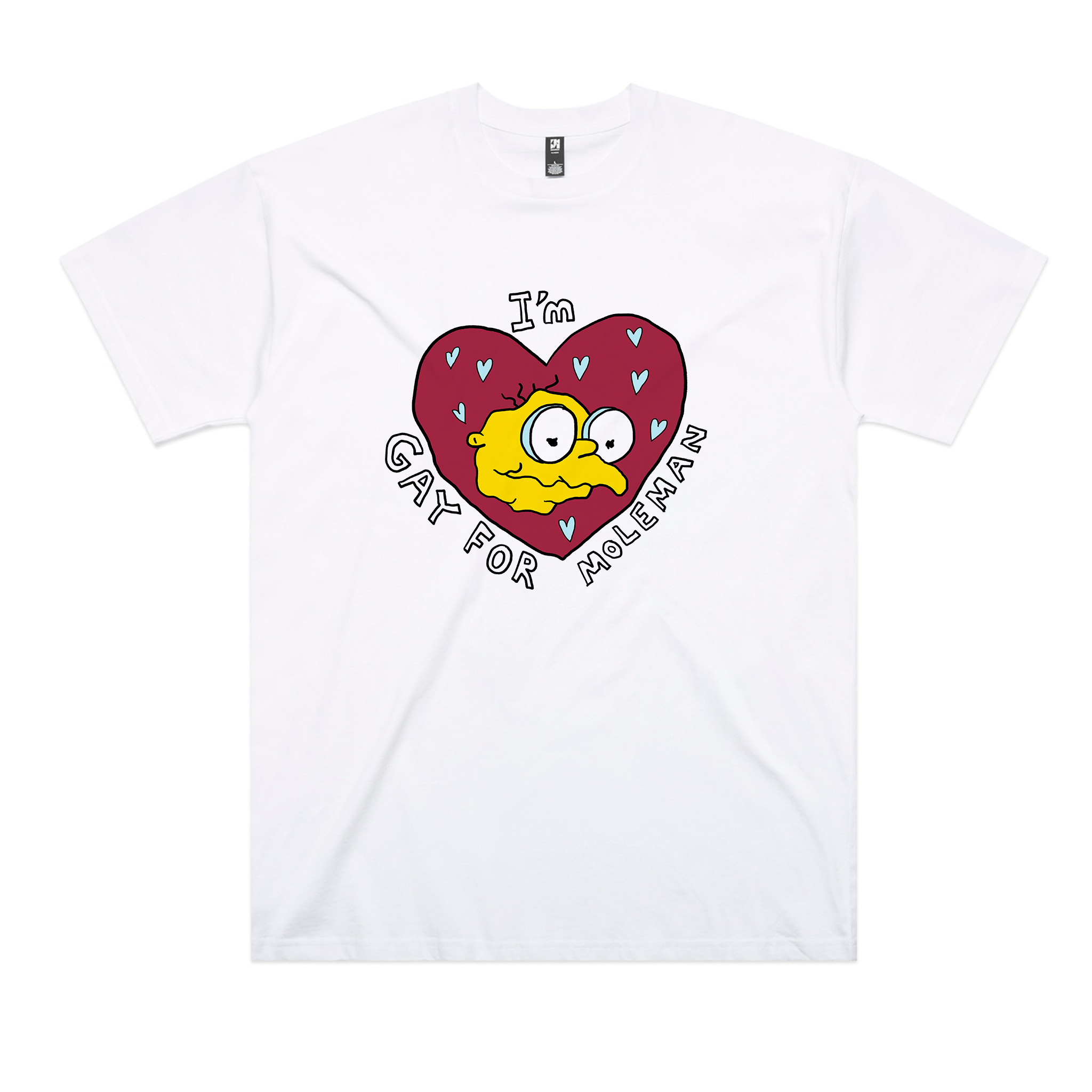 Gay For Moleman Oversized Tee