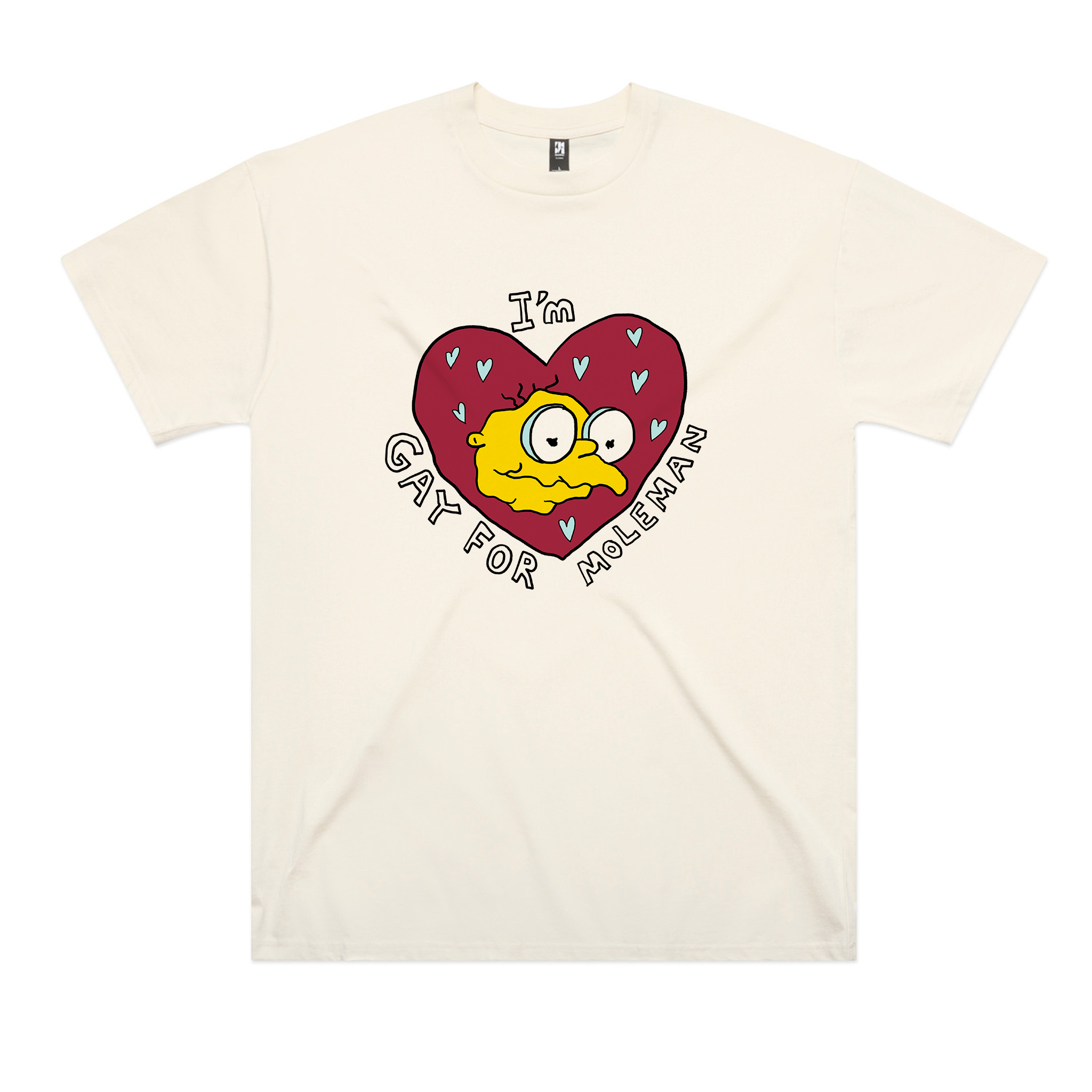 Gay For Moleman Oversized Tee