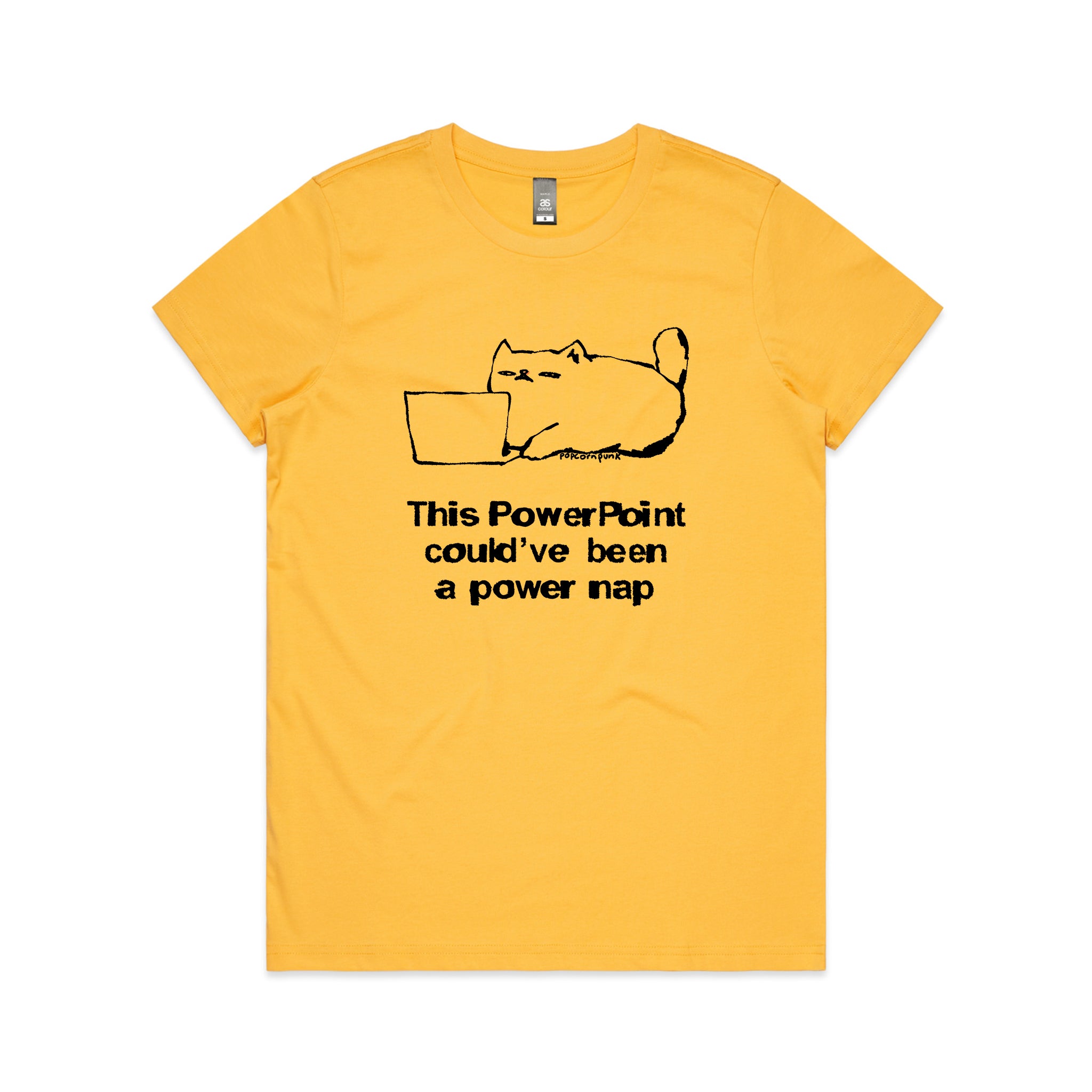 Powerpoint Power Nap Tee