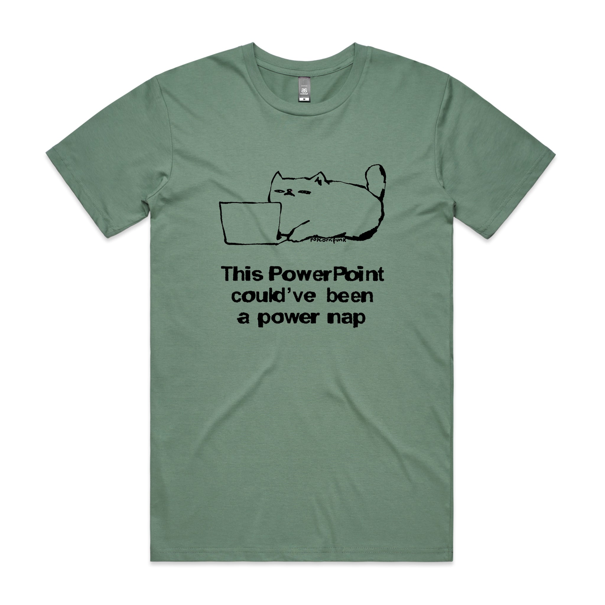 Powerpoint Power Nap Tee