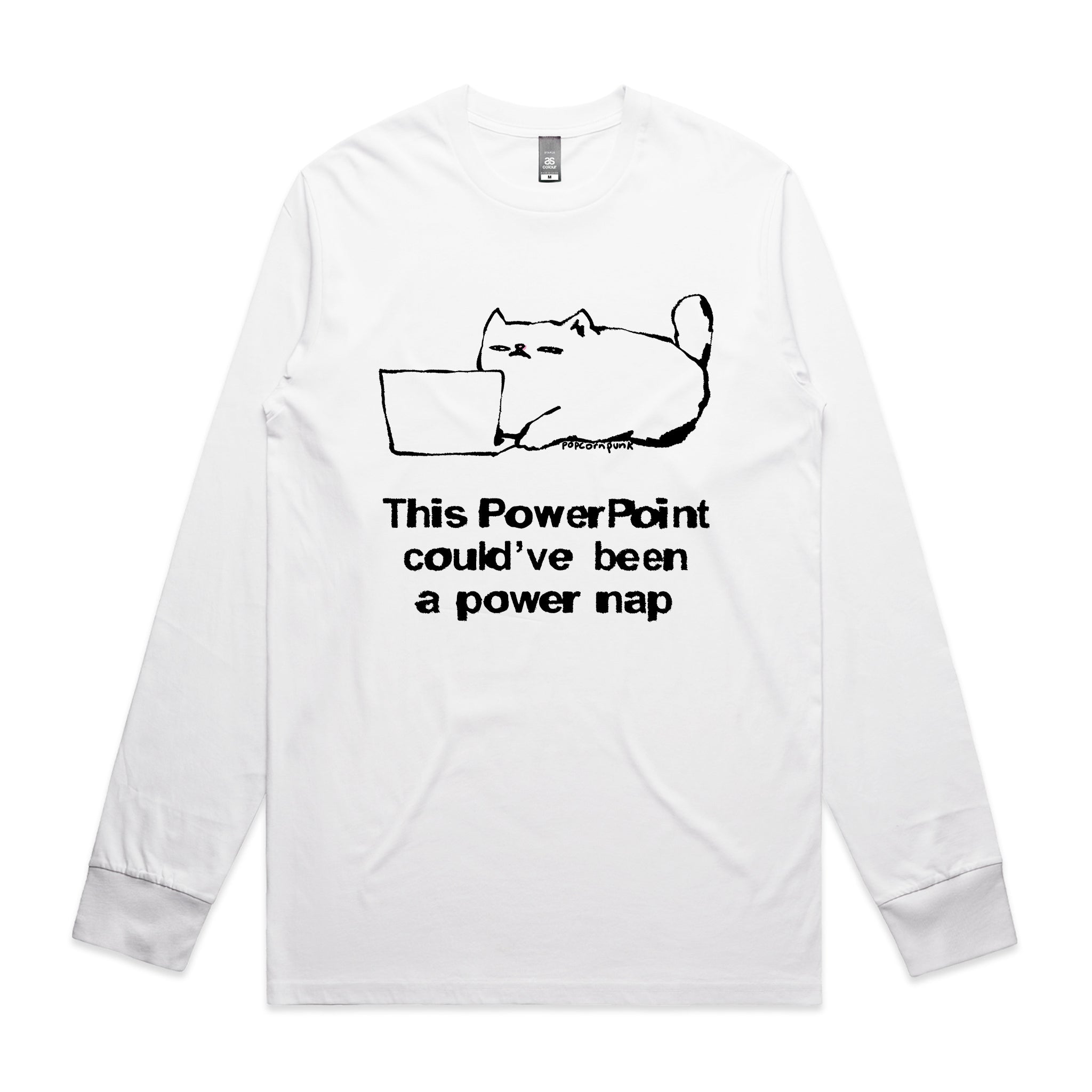 Powerpoint Power Nap Tee