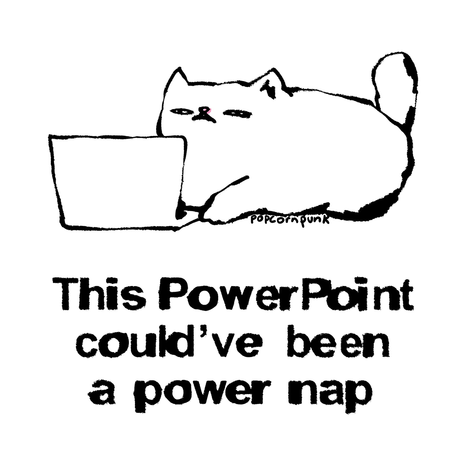 Powerpoint Power Nap Tee